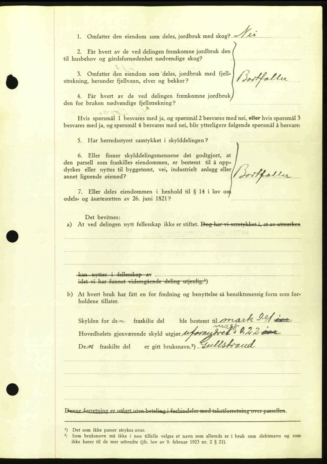 Hitra sorenskriveri, AV/SAT-A-0018/2/2C/2Ca: Mortgage book no. A2, 1943-1945, Diary no: : 558/1944