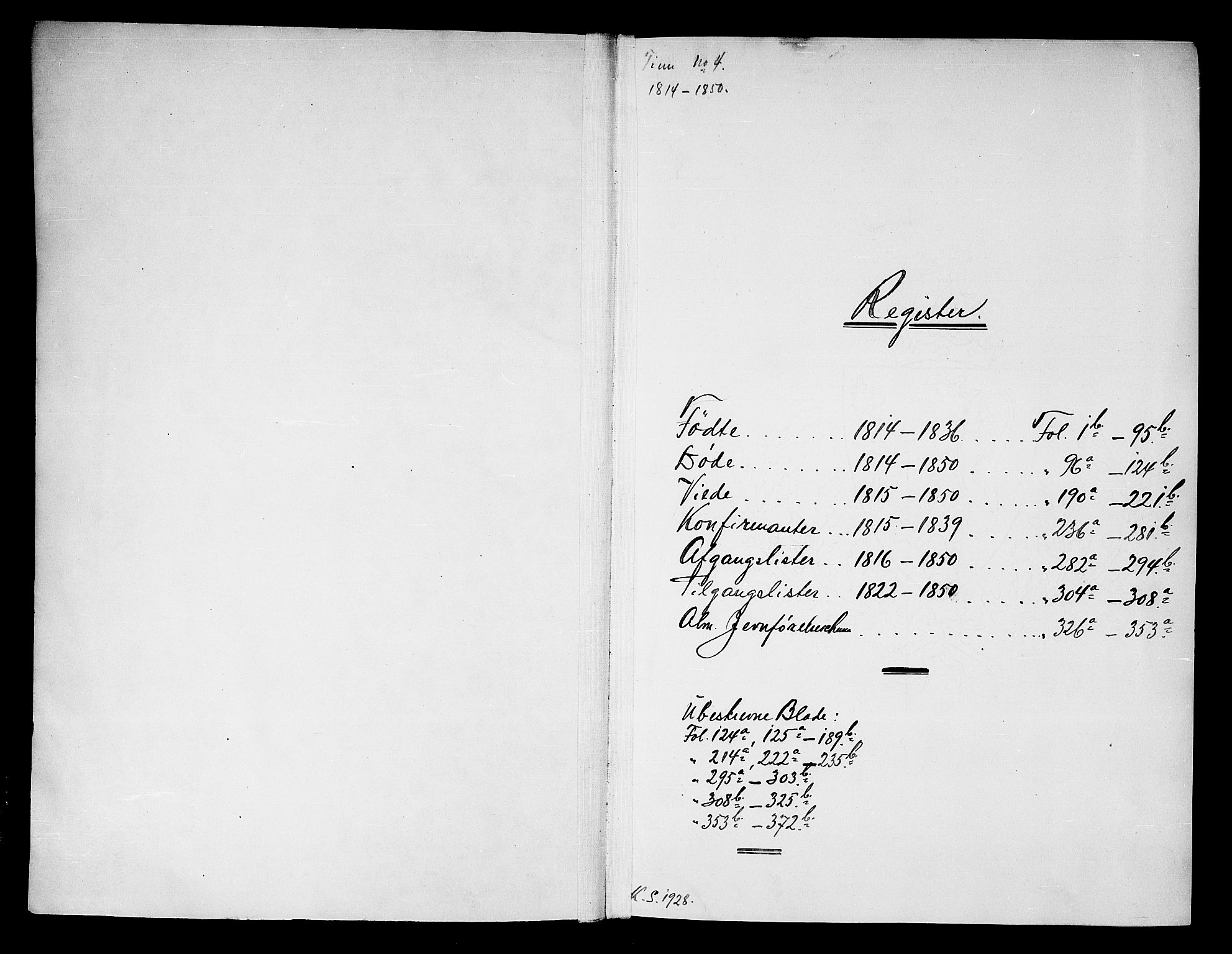 Tinn kirkebøker, SAKO/A-308/G/Ga/L0001: Parish register (copy) no. I 1, 1815-1850