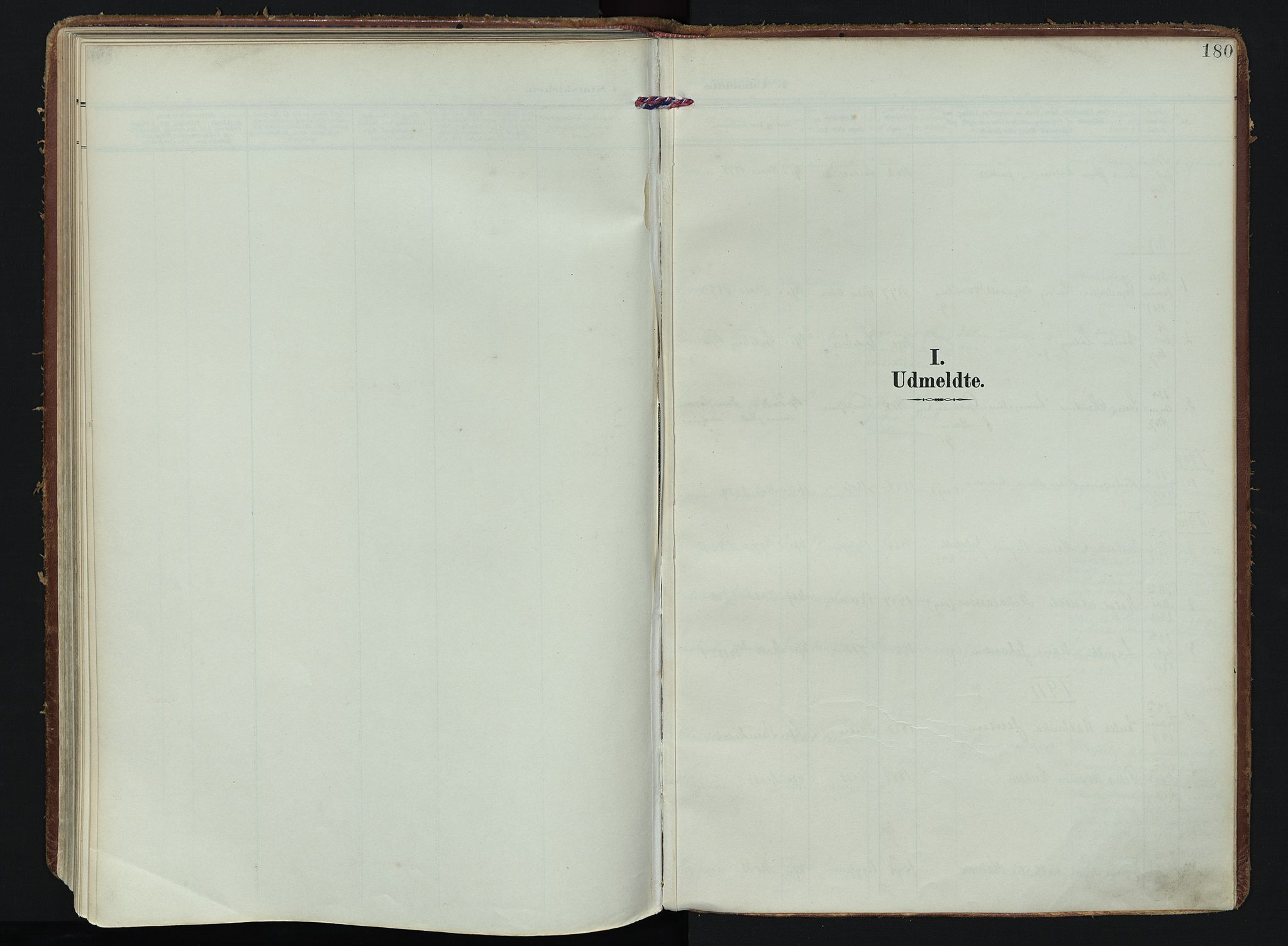 Moss prestekontor Kirkebøker, SAO/A-2003/F/Fc/L0003: Parish register (official) no. III 3, 1906-1914, p. 180
