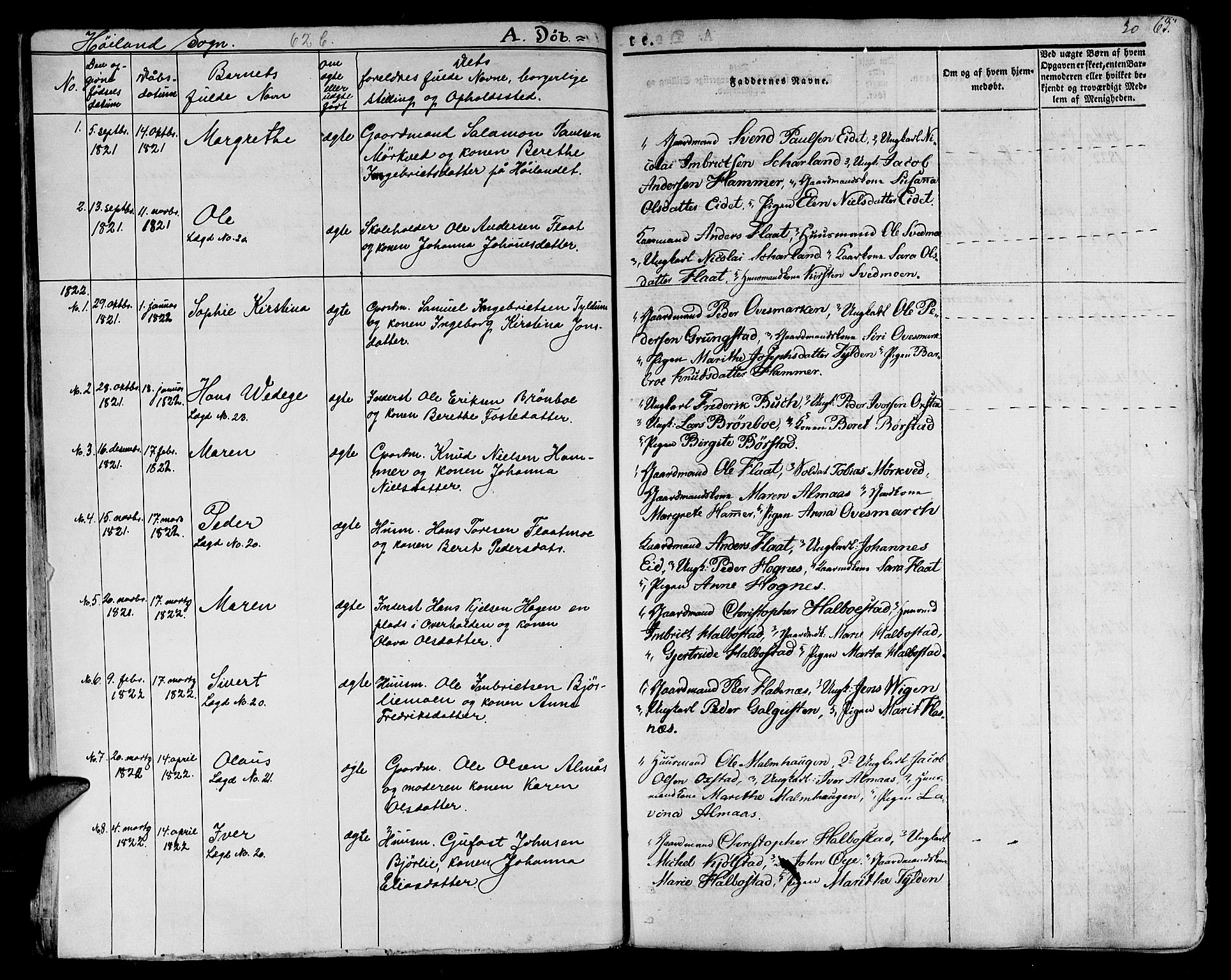 Ministerialprotokoller, klokkerbøker og fødselsregistre - Nord-Trøndelag, SAT/A-1458/758/L0510: Parish register (official) no. 758A01 /2, 1821-1841, p. 30