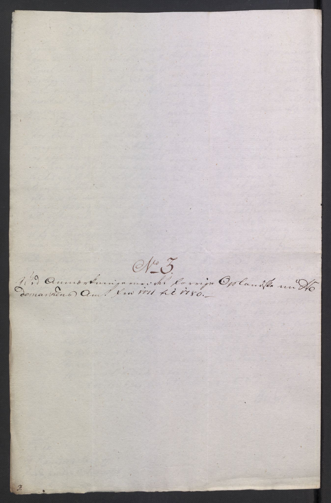 Rentekammeret inntil 1814, Reviderte regnskaper, Mindre regnskaper, AV/RA-EA-4068/Rb/L0014: Opplands amt, 1771-1779, p. 681