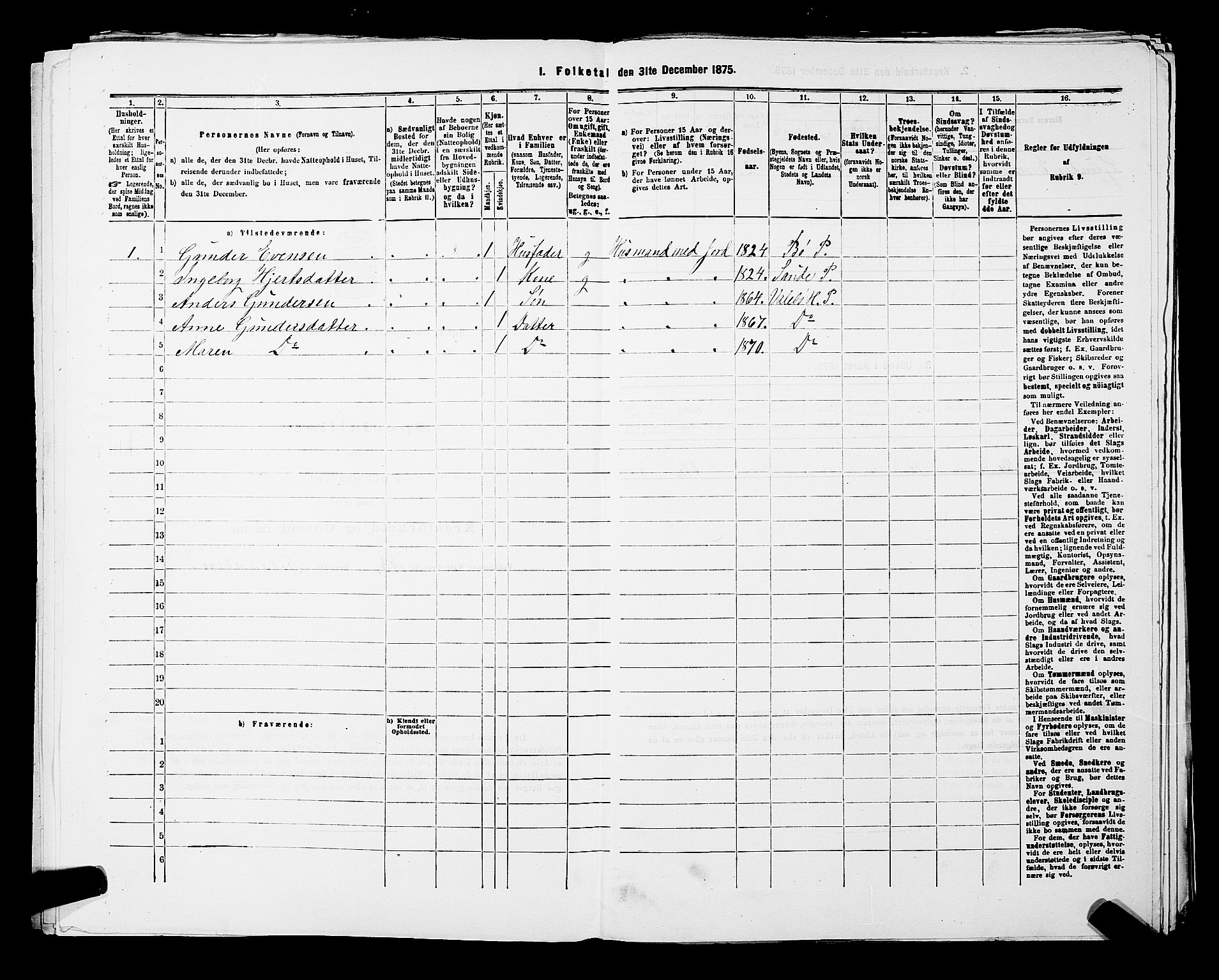 SAKO, 1875 census for 0819P Holla, 1875, p. 860