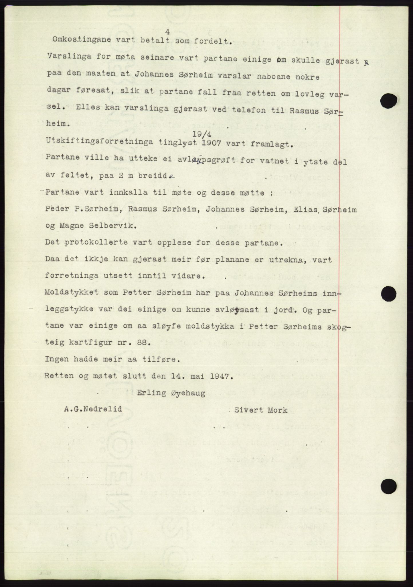 Søre Sunnmøre sorenskriveri, AV/SAT-A-4122/1/2/2C/L0086: Mortgage book no. 12A, 1949-1950, Diary no: : 102/1950