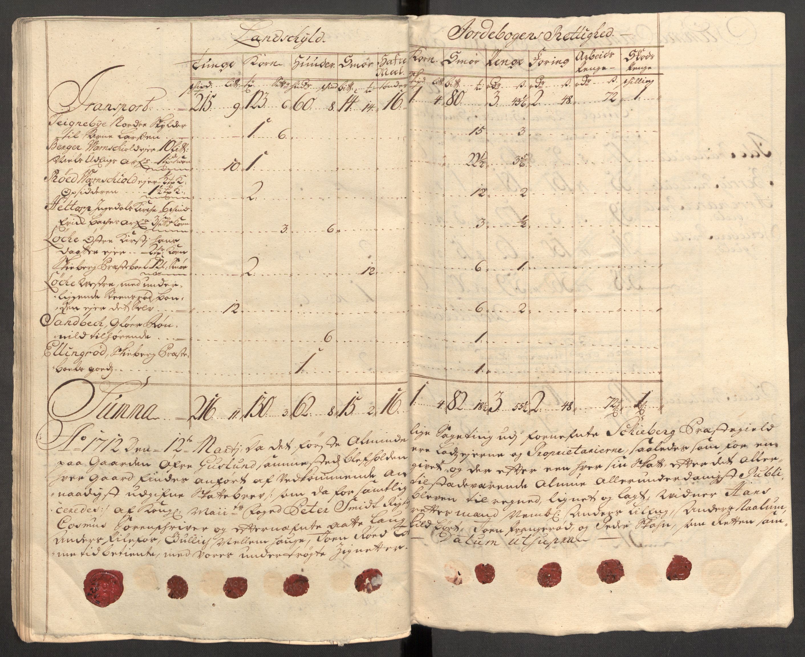 Rentekammeret inntil 1814, Reviderte regnskaper, Fogderegnskap, AV/RA-EA-4092/R01/L0021: Fogderegnskap Idd og Marker, 1712, p. 60