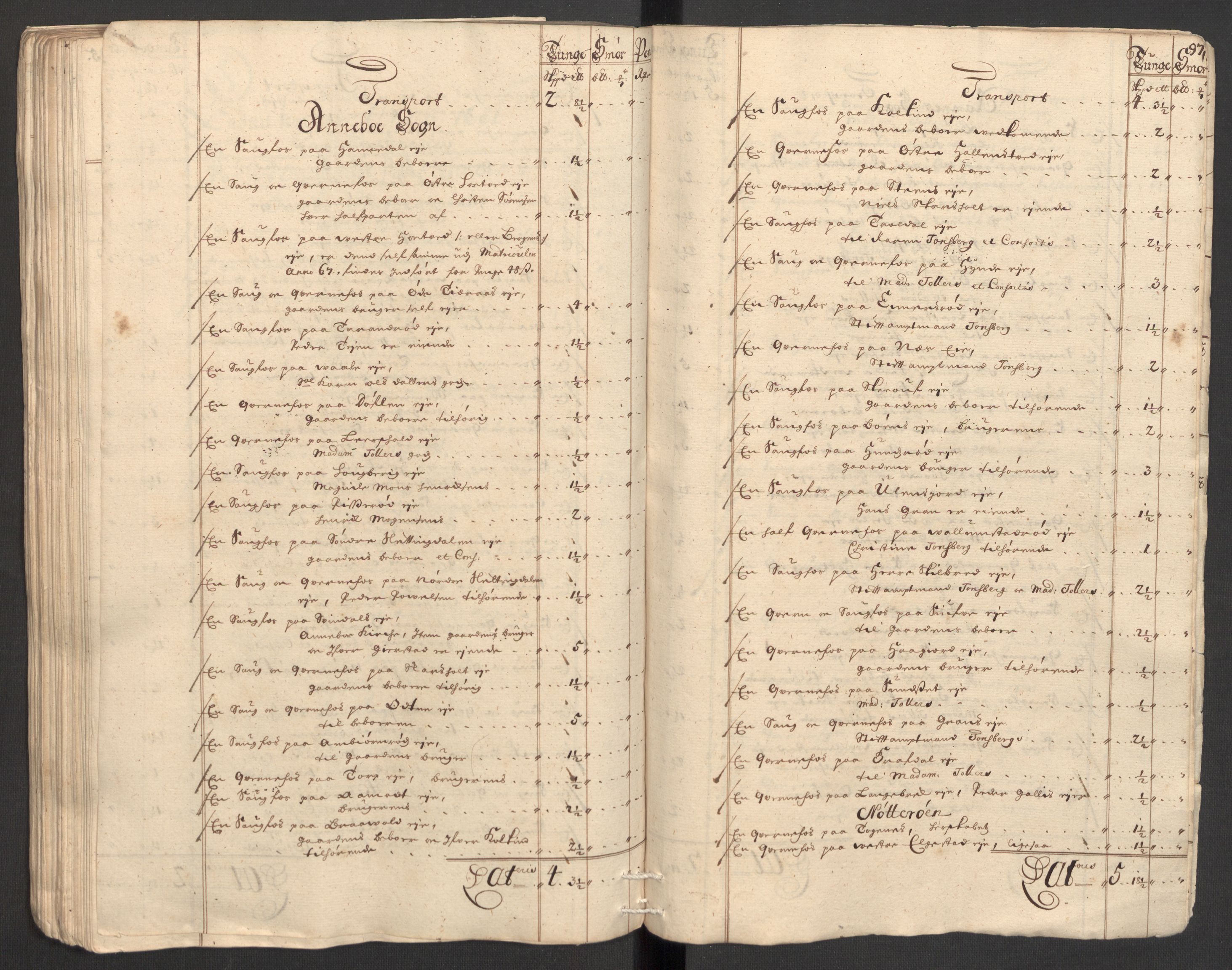 Rentekammeret inntil 1814, Reviderte regnskaper, Fogderegnskap, RA/EA-4092/R32/L1868: Fogderegnskap Jarlsberg grevskap, 1697-1699, p. 550