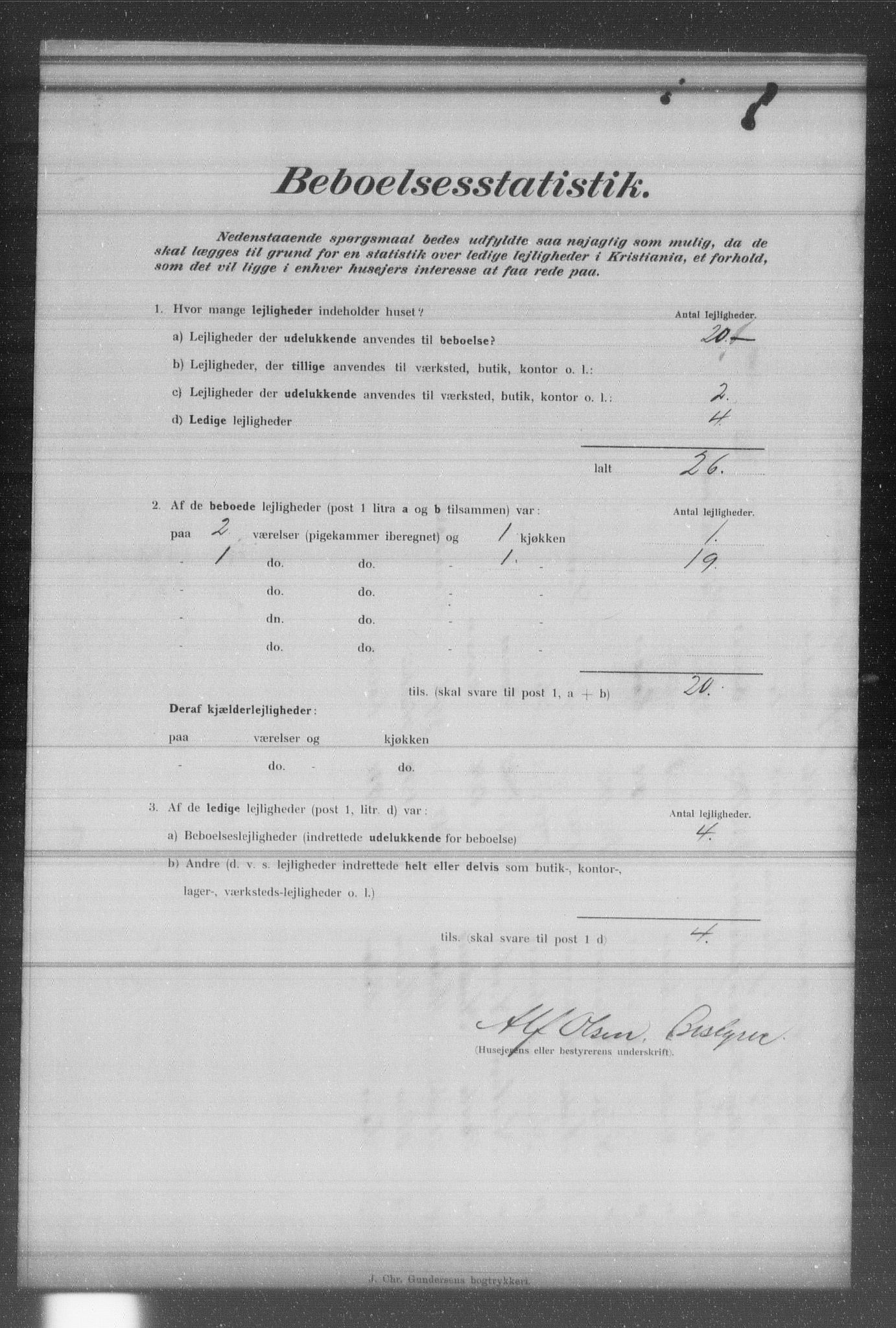 OBA, Municipal Census 1902 for Kristiania, 1902, p. 12487