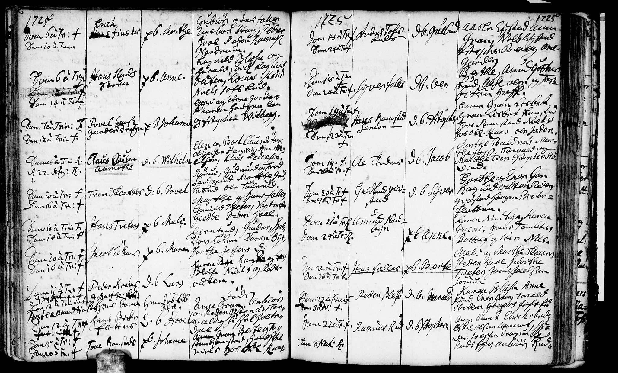 Fet prestekontor Kirkebøker, SAO/A-10370a/F/Fa/L0001: Parish register (official) no. I 1, 1716-1751, p. 73
