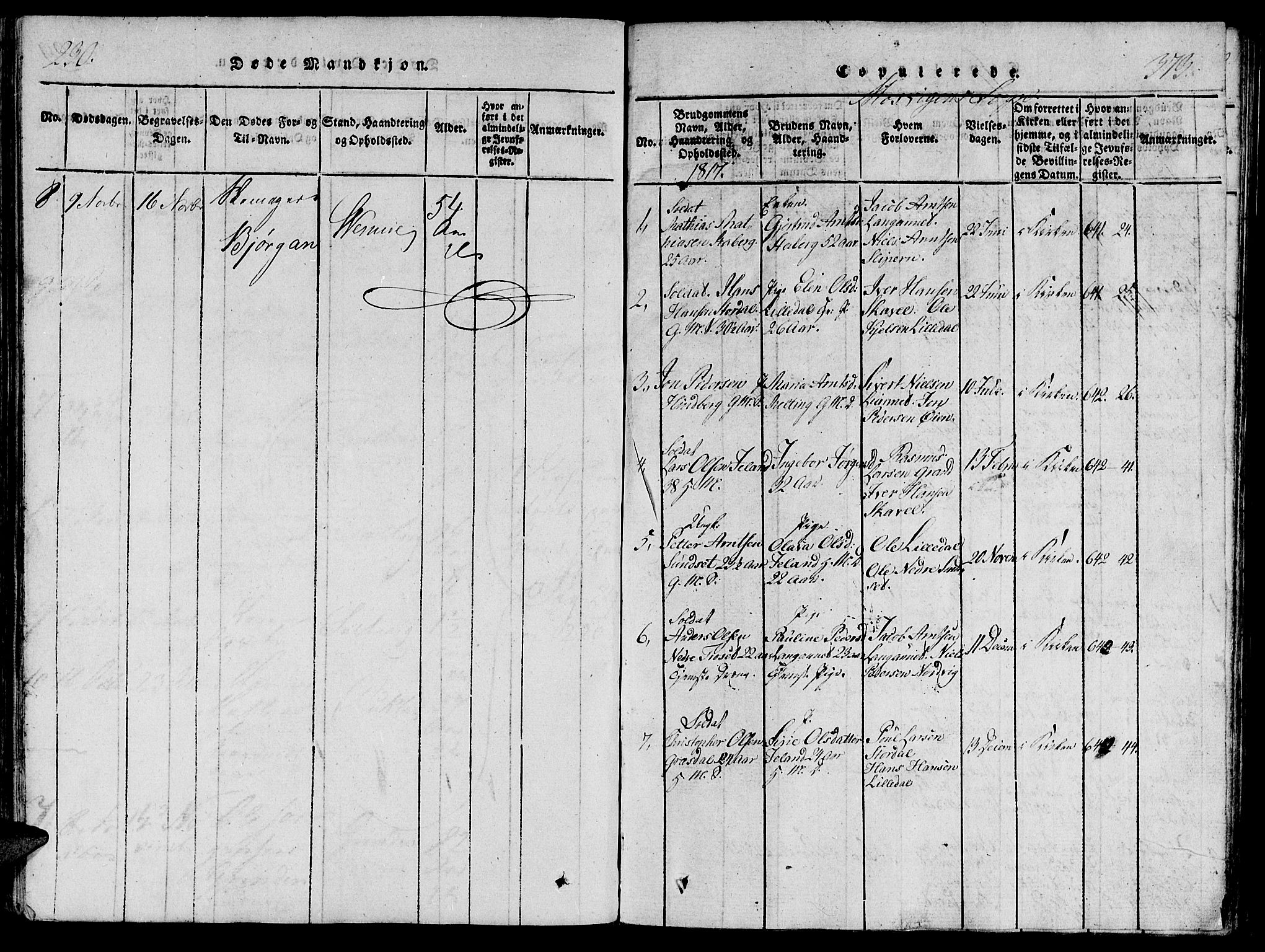 Ministerialprotokoller, klokkerbøker og fødselsregistre - Nord-Trøndelag, SAT/A-1458/733/L0322: Parish register (official) no. 733A01, 1817-1842, p. 230-373