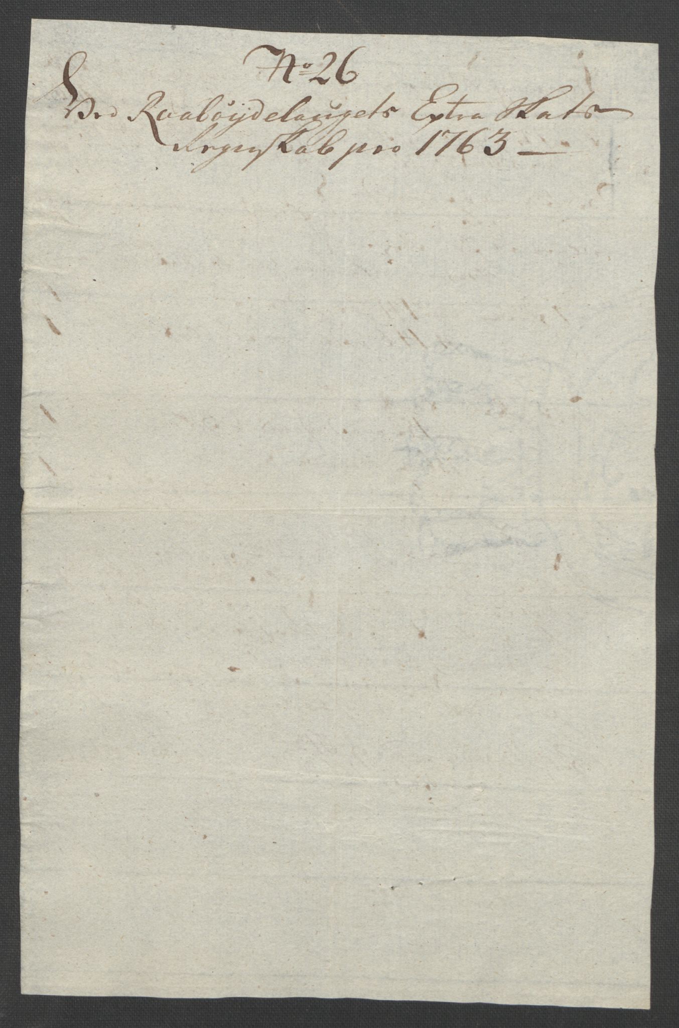 Rentekammeret inntil 1814, Reviderte regnskaper, Fogderegnskap, RA/EA-4092/R40/L2517: Ekstraskatten Råbyggelag, 1762-1763, p. 344