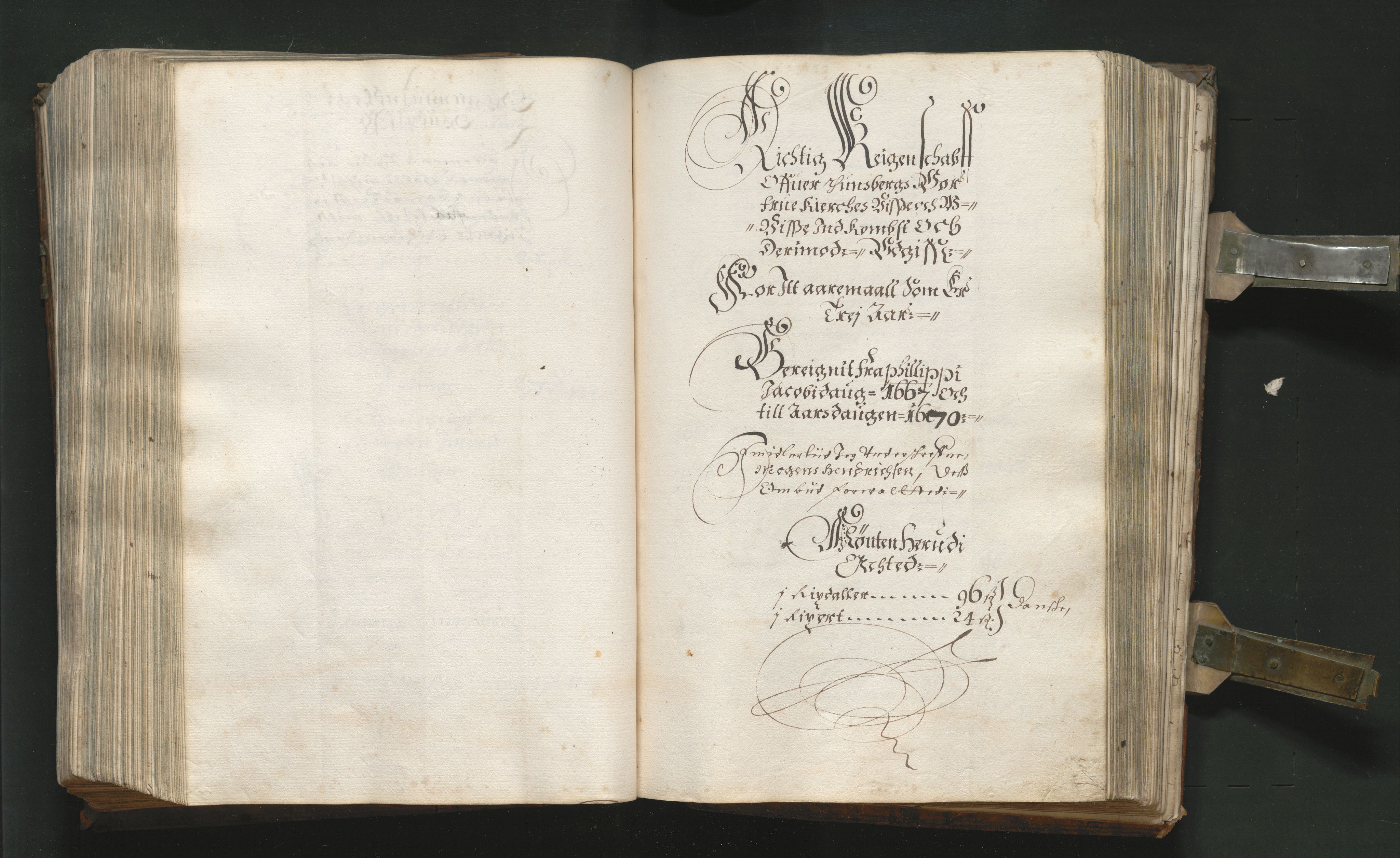Tønsberg sokneprestkontor, AV/SAKO-A-329/R/Ra/L0001a: Kirkeregnskap. 1a, 1637-1693