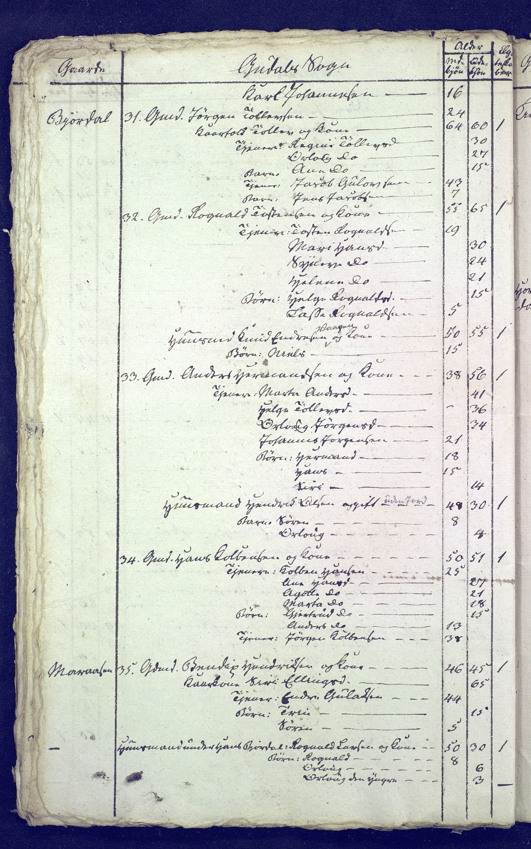 SAB, Census 1815 for 1429P Ytre Holmedal, 1815, p. 46