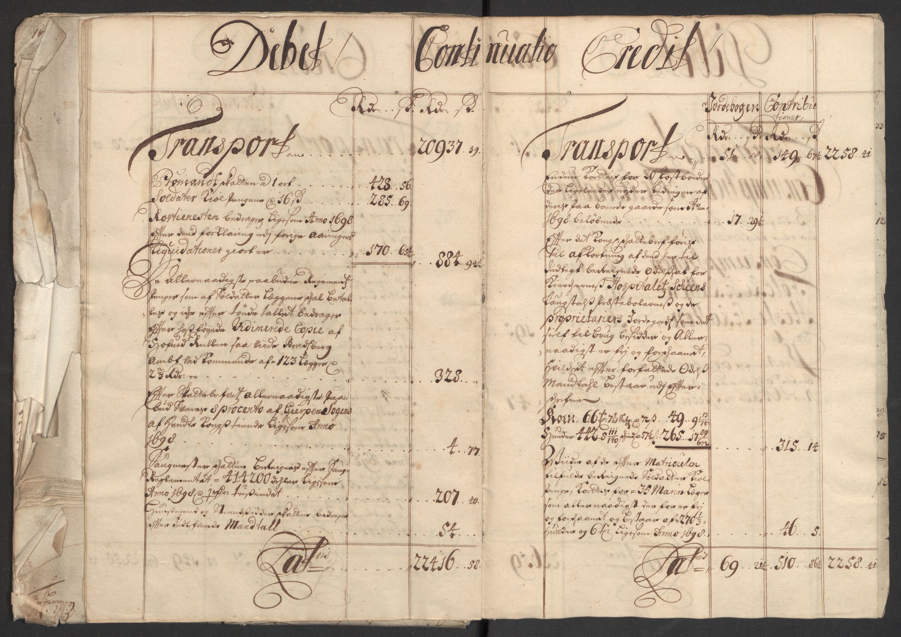 Rentekammeret inntil 1814, Reviderte regnskaper, Fogderegnskap, AV/RA-EA-4092/R36/L2100: Fogderegnskap Øvre og Nedre Telemark og Bamble, 1699, p. 20