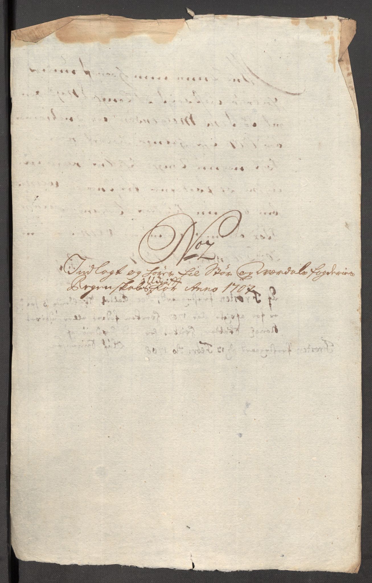 Rentekammeret inntil 1814, Reviderte regnskaper, Fogderegnskap, RA/EA-4092/R62/L4197: Fogderegnskap Stjørdal og Verdal, 1707, p. 200