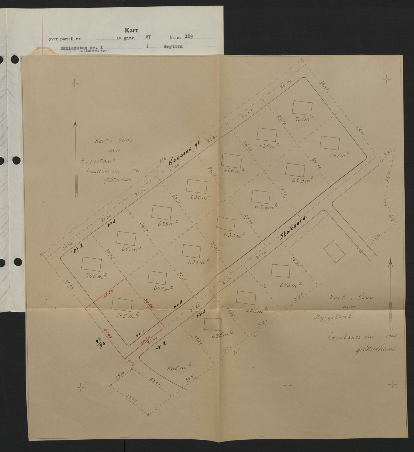 Romsdal sorenskriveri, AV/SAT-A-4149/1/2/2C: Mortgage book no. A10, 1941-1941, Diary no: : 1571/1941