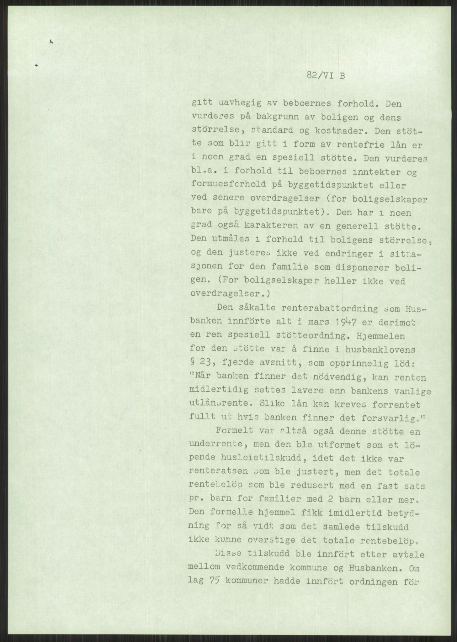 Kommunaldepartementet, Boligkomiteen av 1962, AV/RA-S-1456/D/L0003: --, 1962-1963, p. 684