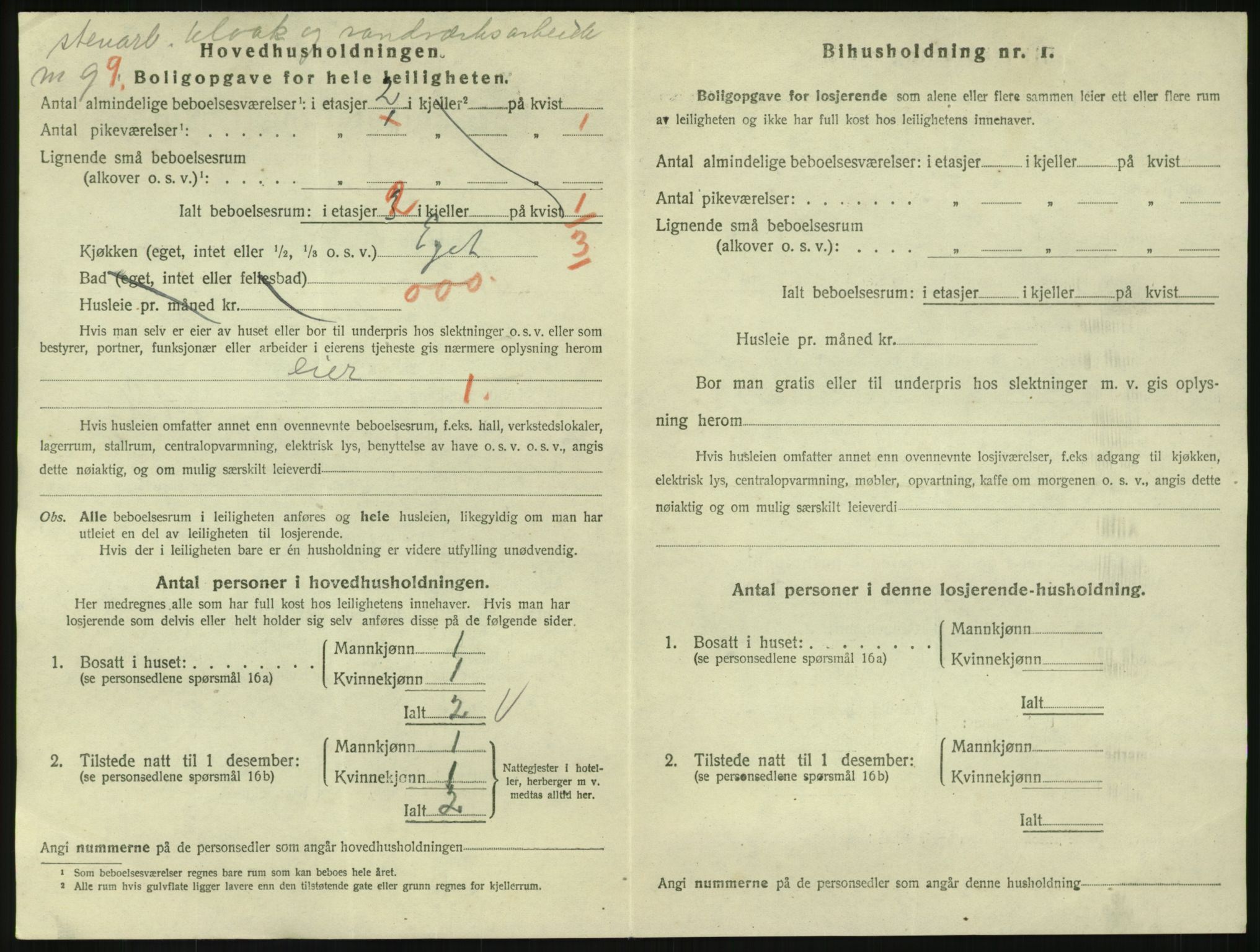 SAKO, 1920 census for Kragerø, 1920, p. 4382