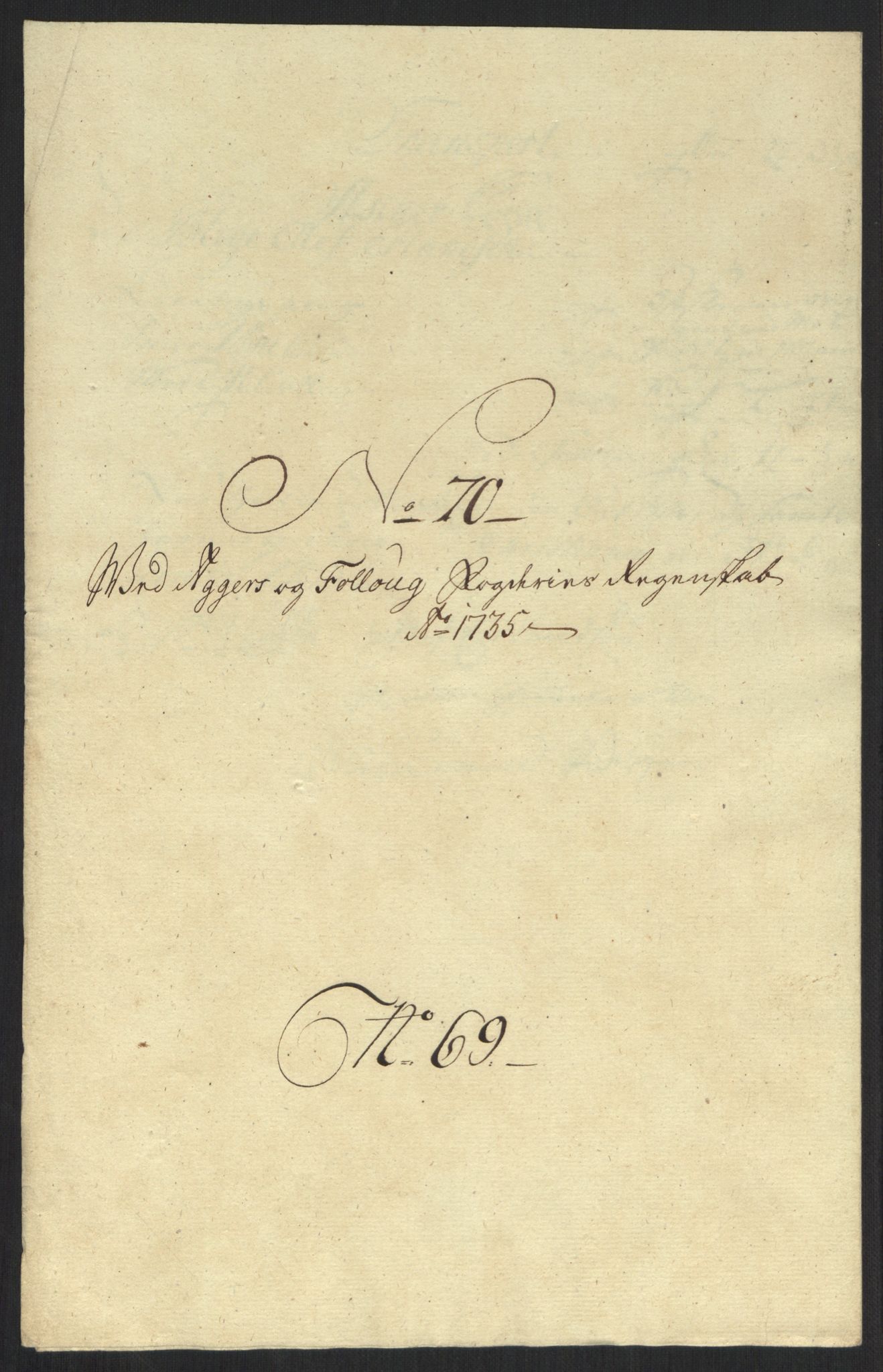 Rentekammeret inntil 1814, Reviderte regnskaper, Fogderegnskap, AV/RA-EA-4092/R10/L0474: Fogderegnskap Aker og Follo, 1735, p. 205