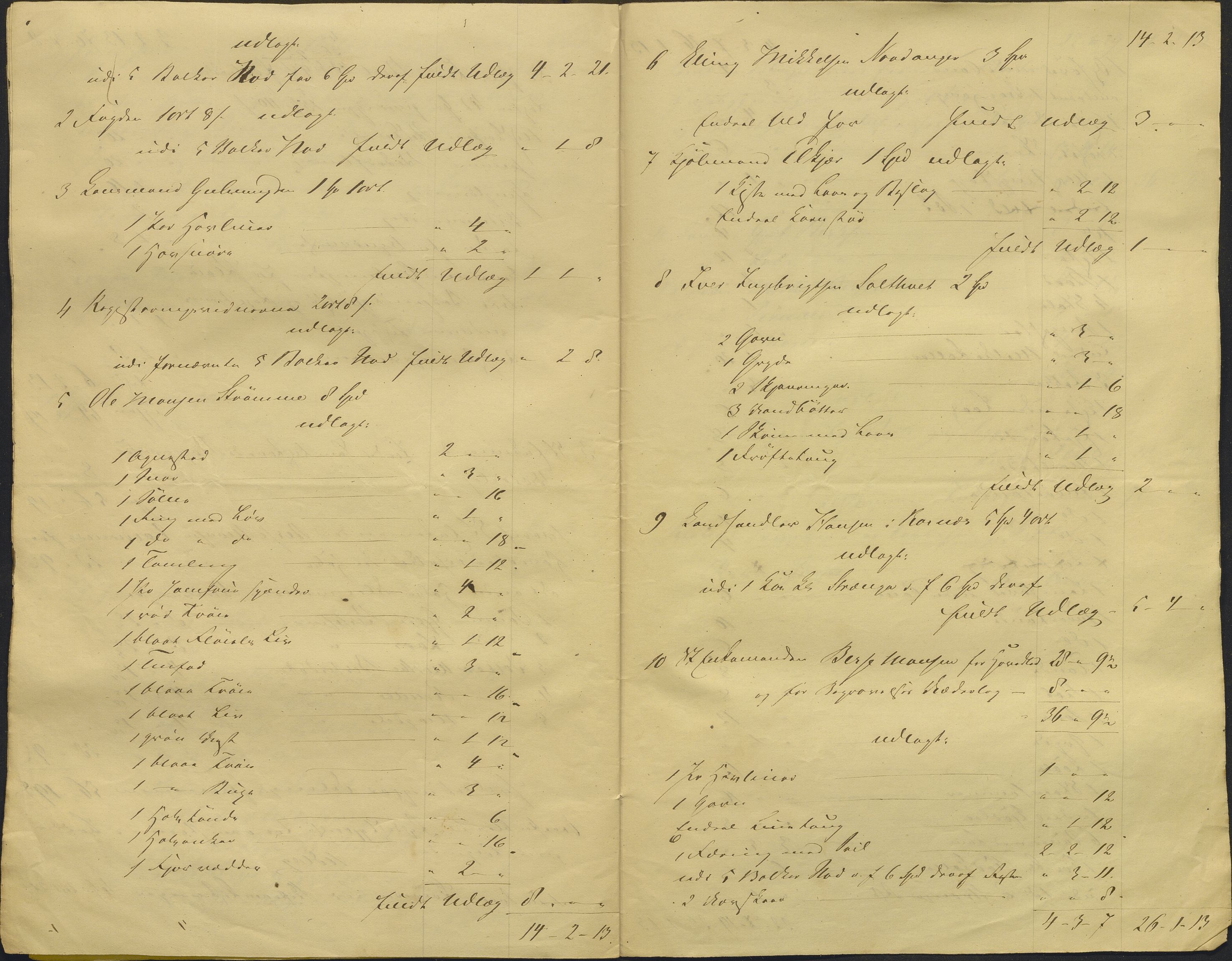 Nordhordland sorenskrivar, AV/SAB-A-2901/1/H/Hd/Hdb/L0001: Konsept til utlodningar, 1850-1852, p. 363