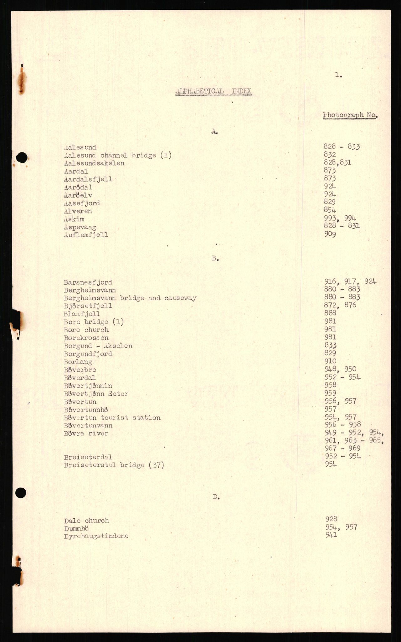 Forsvaret, Forsvarets overkommando II, AV/RA-RAFA-3915/D/Dd/L0018: Sør-Norge, veier, 1943-1945, p. 672