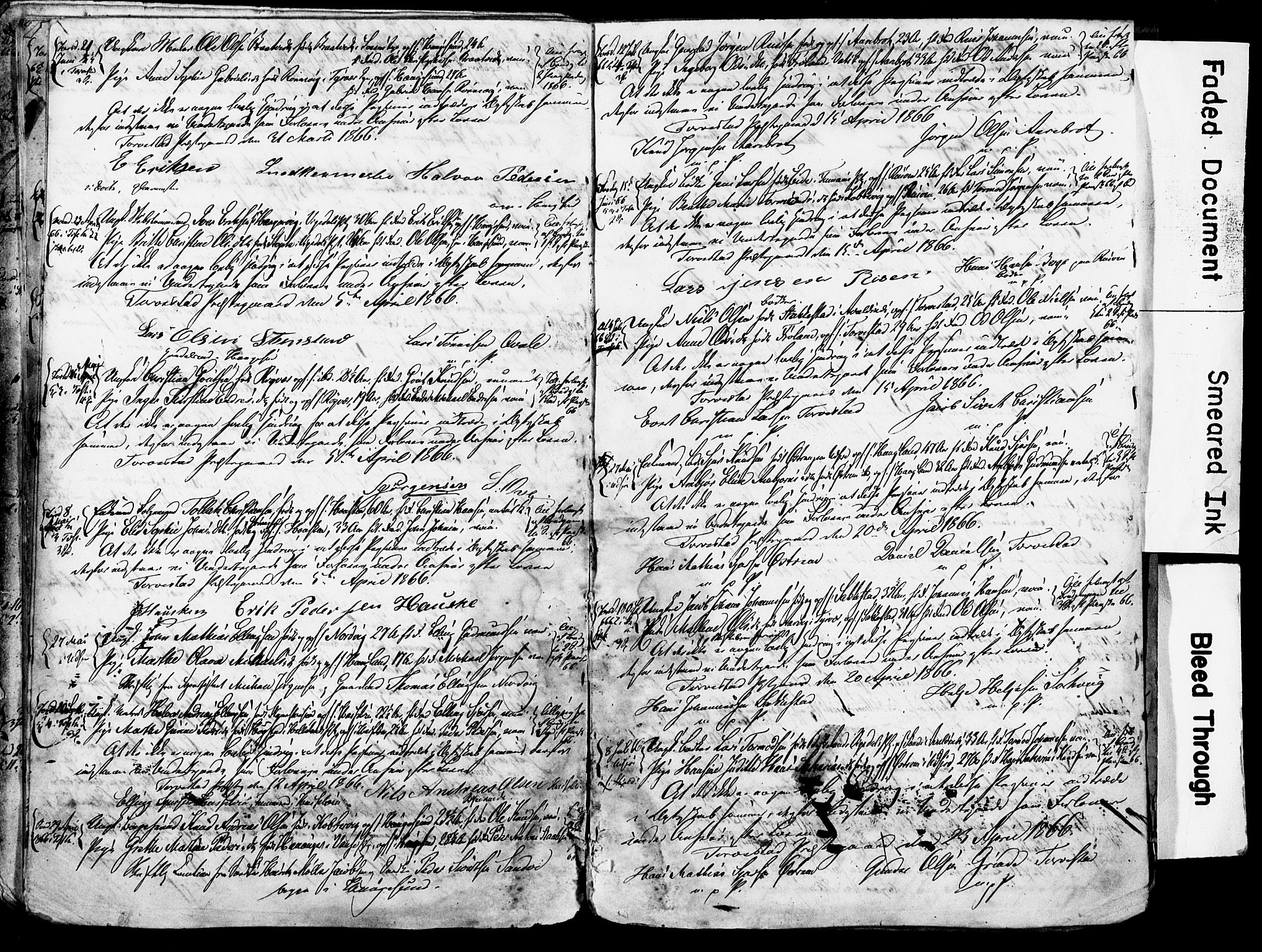 Torvastad sokneprestkontor, AV/SAST-A -101857/I/Ie/L0001: Banns register no. X 1A, 1852-1875