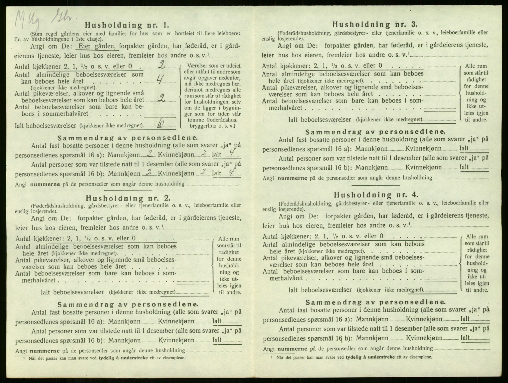 SAKO, 1920 census for Våle, 1920, p. 86