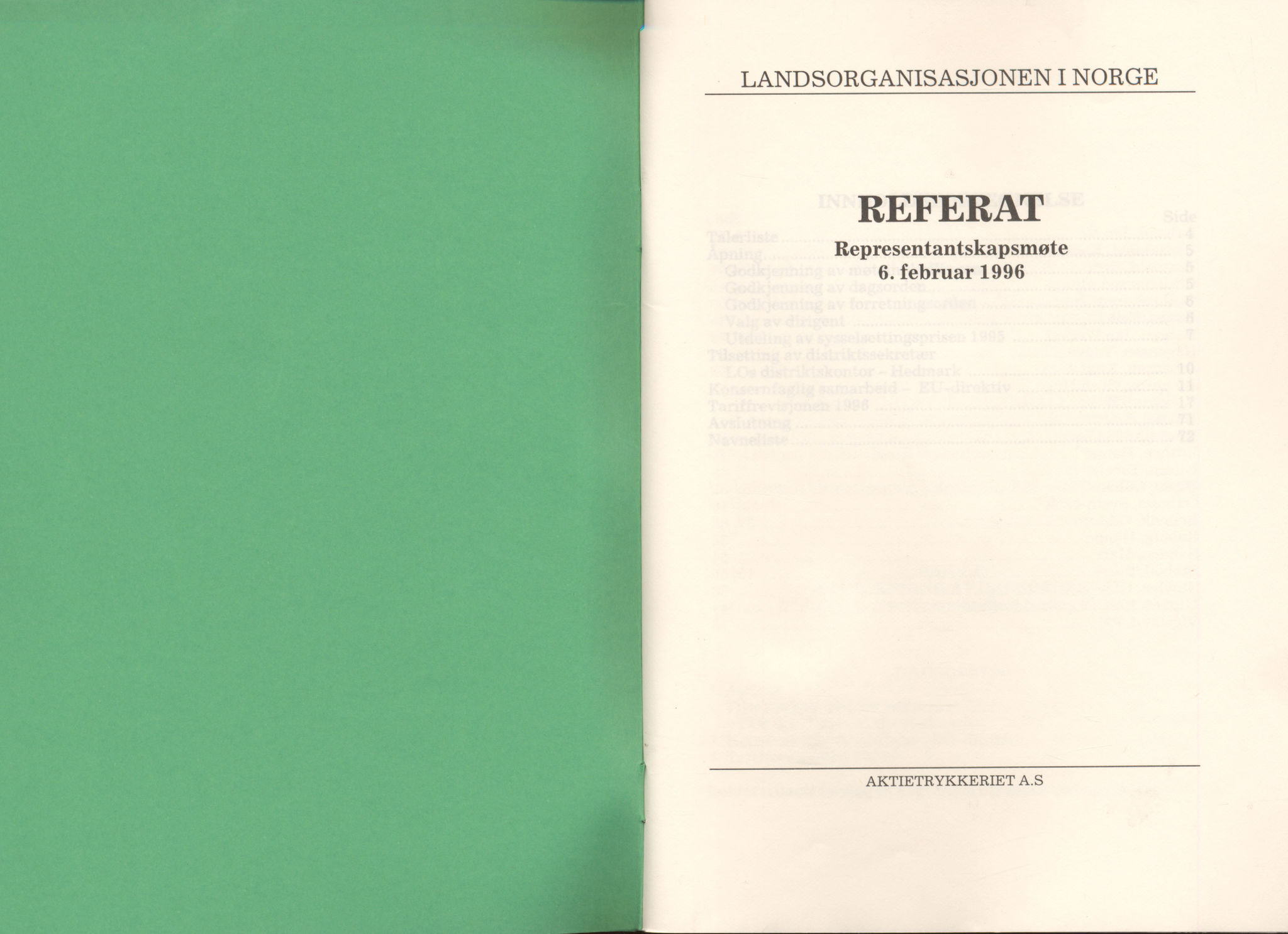 Landsorganisasjonen i Norge, AAB/ARK-1579, 1993-2008, p. 258