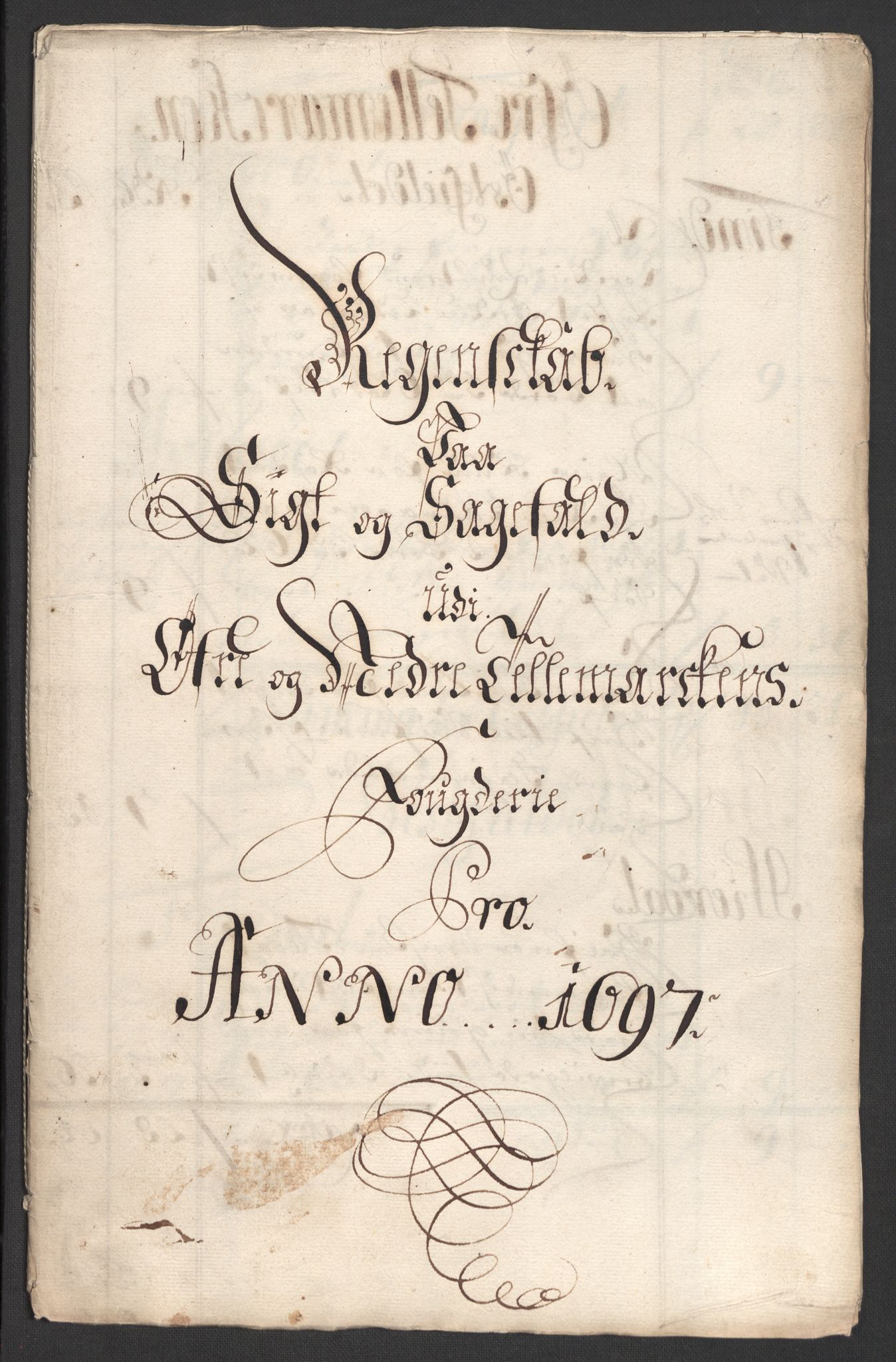 Rentekammeret inntil 1814, Reviderte regnskaper, Fogderegnskap, RA/EA-4092/R36/L2096: Fogderegnskap Øvre og Nedre Telemark og Bamble, 1697, p. 41