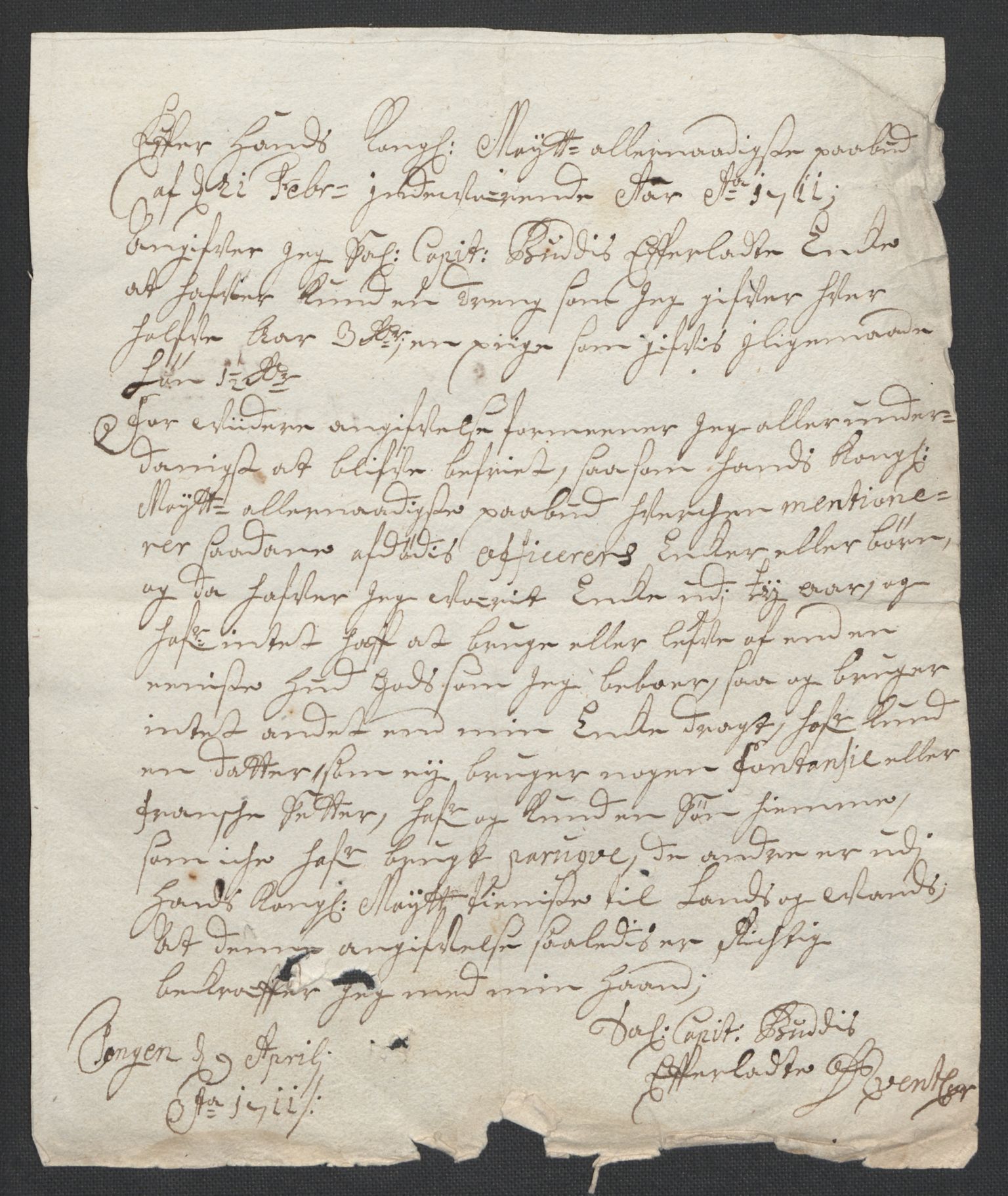 Rentekammeret inntil 1814, Reviderte regnskaper, Fogderegnskap, AV/RA-EA-4092/R39/L2319: Fogderegnskap Nedenes, 1710-1711, p. 649