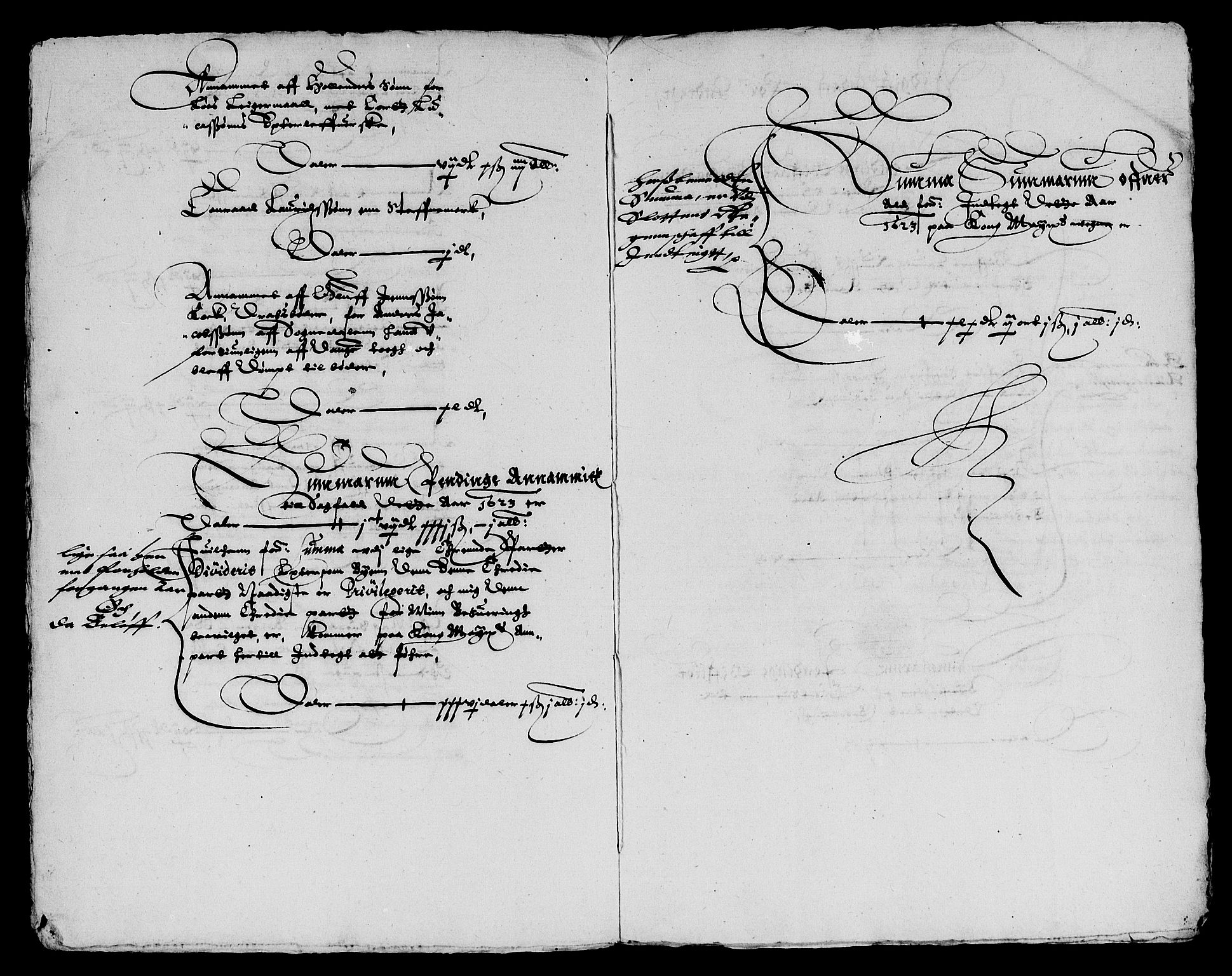 Rentekammeret inntil 1814, Reviderte regnskaper, Lensregnskaper, AV/RA-EA-5023/R/Rb/Rba/L0064: Akershus len, 1622-1624