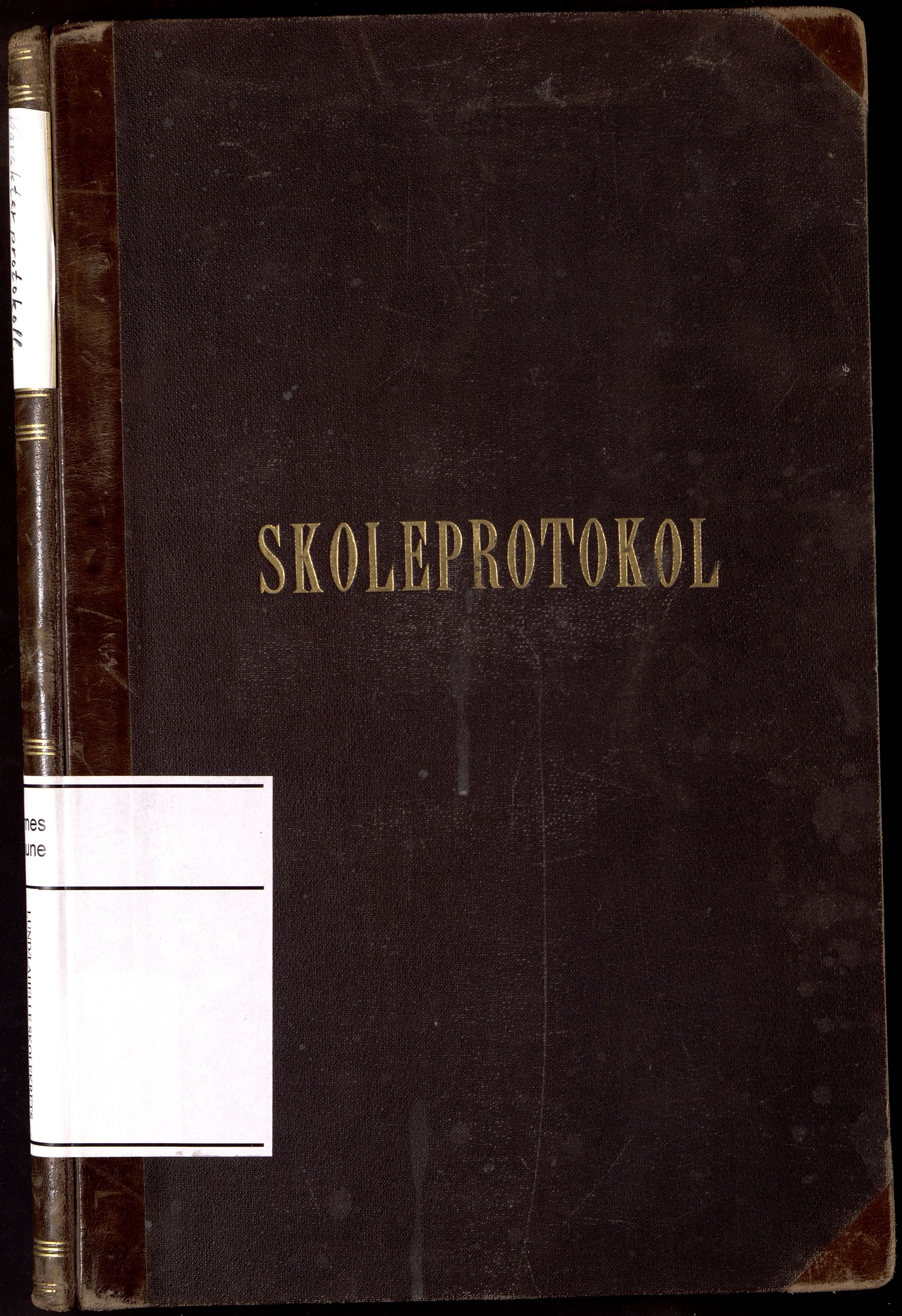 Oddernes kommune - Lund/Lahelle skolekrets, ARKSOR/1001OD556/H/L0006: Skoleprotokoll, 1918-1921