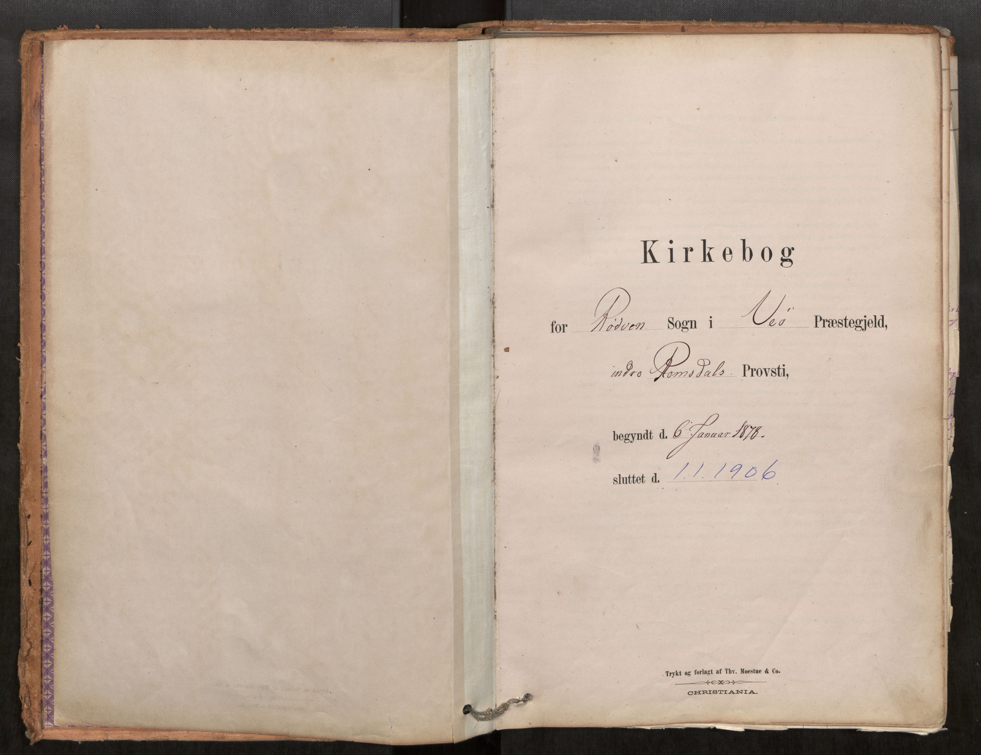 Ministerialprotokoller, klokkerbøker og fødselsregistre - Møre og Romsdal, AV/SAT-A-1454/548/L0615: Parish register (official) no. 548A02, 1878-1906