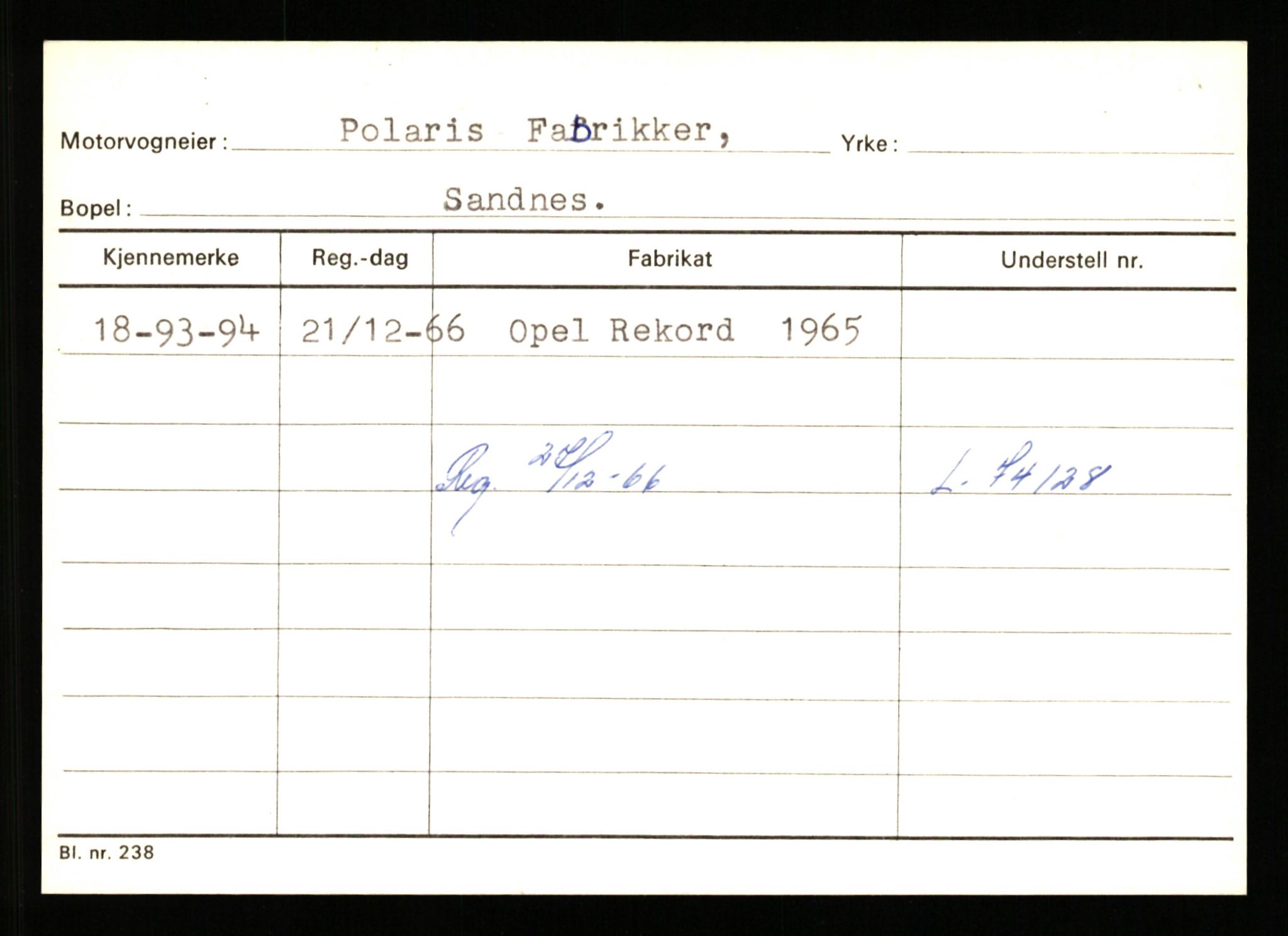 Stavanger trafikkstasjon, AV/SAST-A-101942/0/G/L0010: Registreringsnummer: 130000 - 239953, 1930-1971, p. 2115