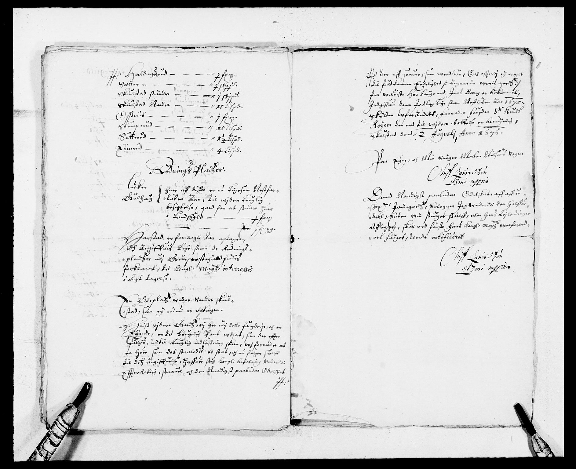 Rentekammeret inntil 1814, Reviderte regnskaper, Fogderegnskap, RA/EA-4092/R13/L0812: Fogderegnskap Solør, Odal og Østerdal, 1676, p. 213
