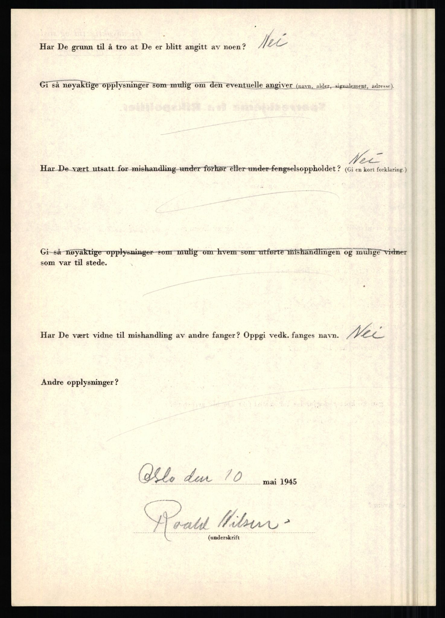 Rikspolitisjefen, AV/RA-S-1560/L/L0012: Mogensen, Øivind - Noraas, Lars, 1940-1945, p. 831