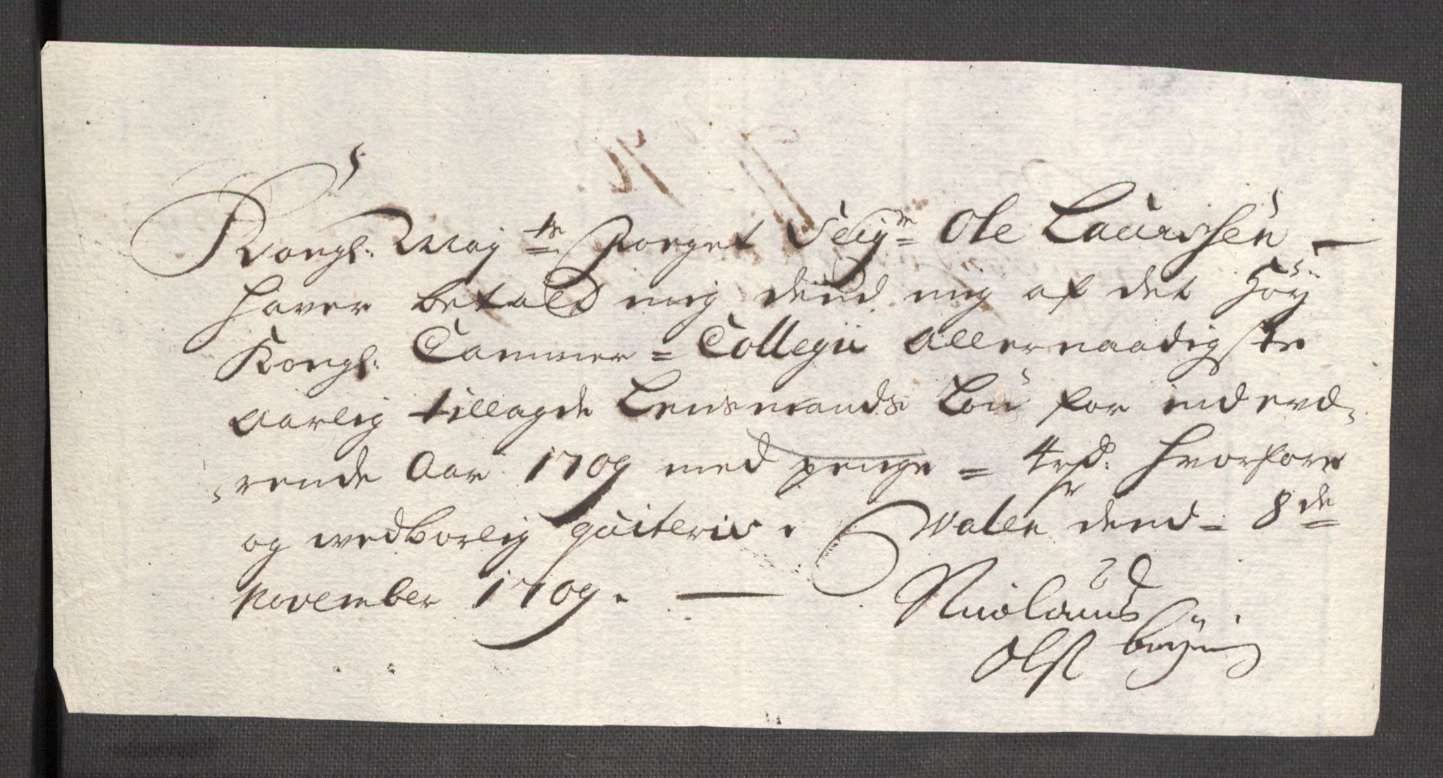 Rentekammeret inntil 1814, Reviderte regnskaper, Fogderegnskap, AV/RA-EA-4092/R48/L2986: Fogderegnskap Sunnhordland og Hardanger, 1709-1710, p. 298