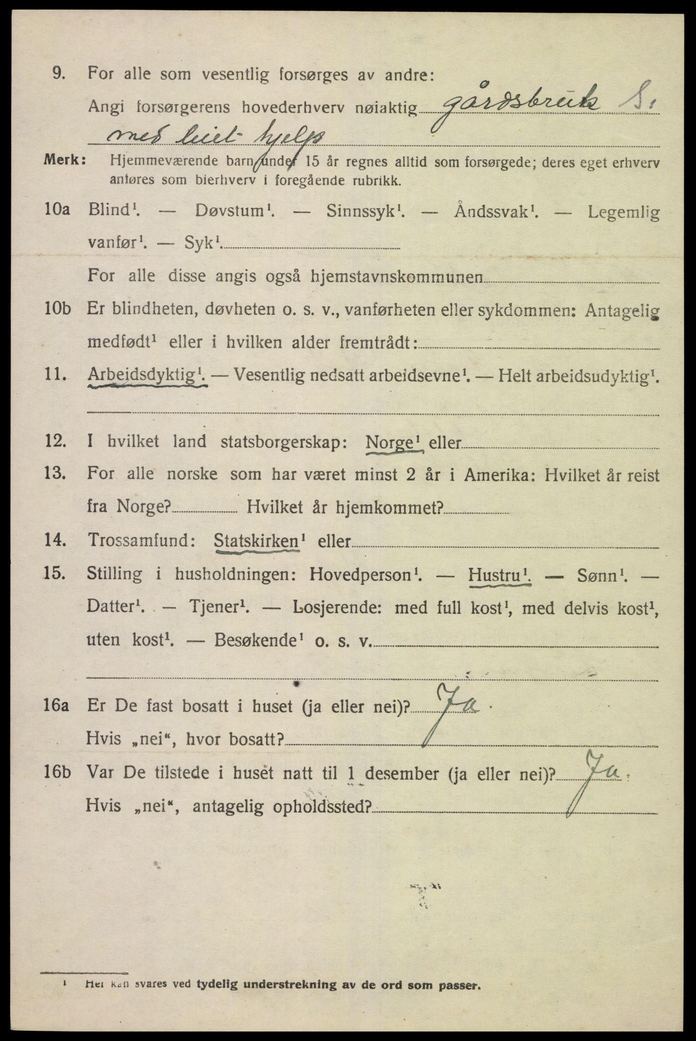 SAK, 1920 census for Halse og Harkmark, 1920, p. 4446