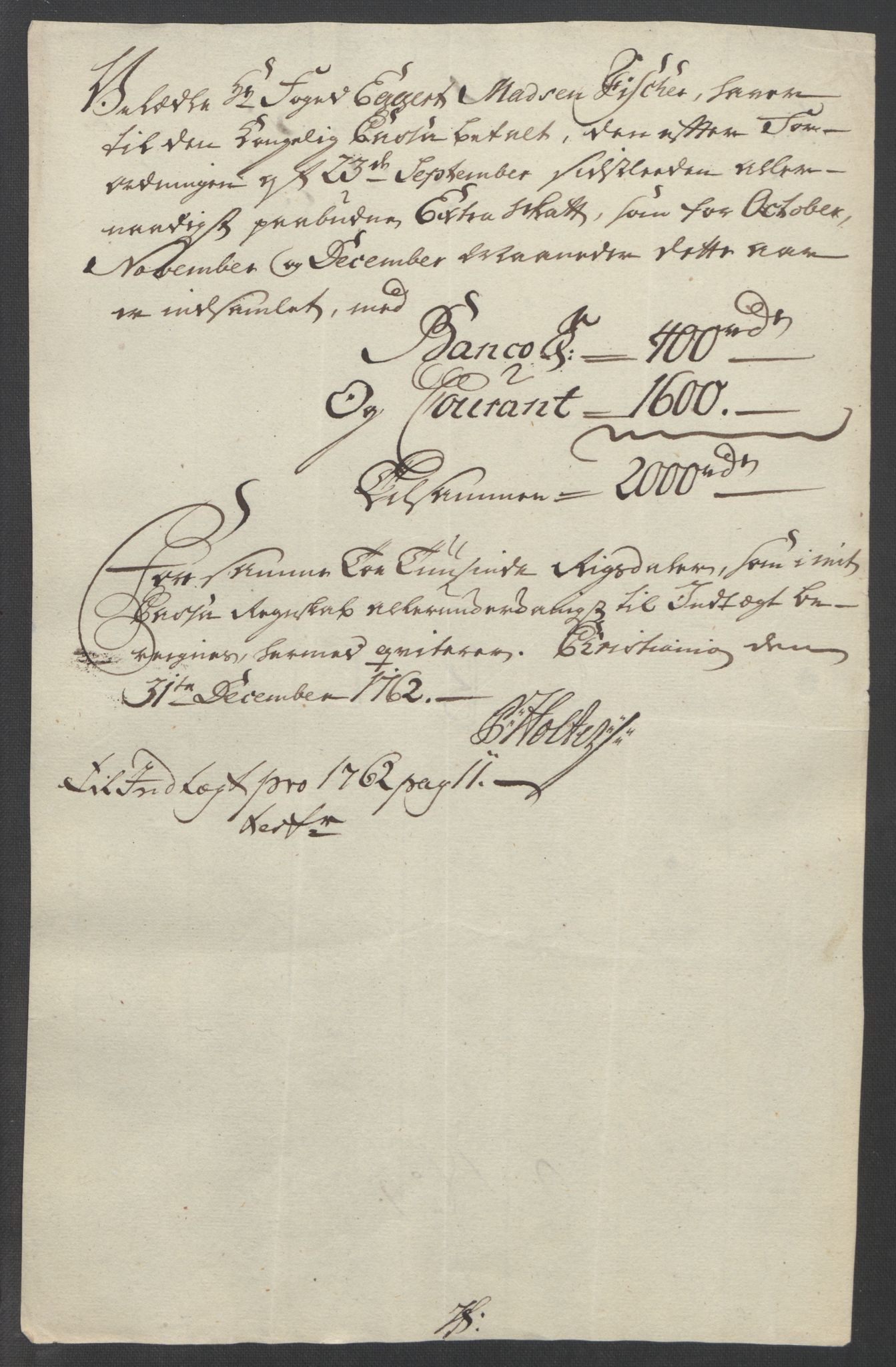 Rentekammeret inntil 1814, Reviderte regnskaper, Fogderegnskap, AV/RA-EA-4092/R31/L1833: Ekstraskatten Hurum, Røyken, Eiker, Lier og Buskerud, 1762-1764, p. 48