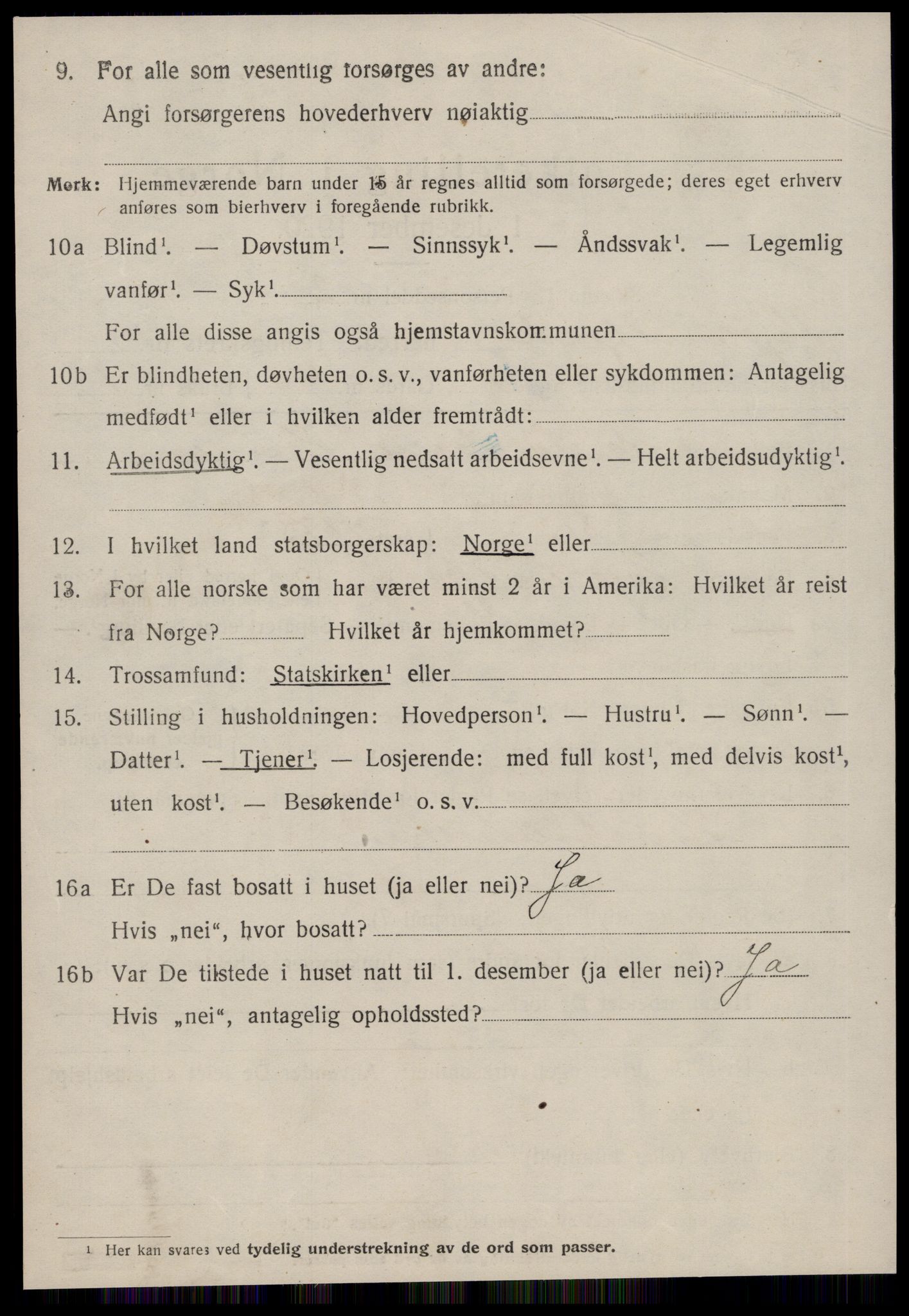 SAT, 1920 census for Hjørundfjord, 1920, p. 3224