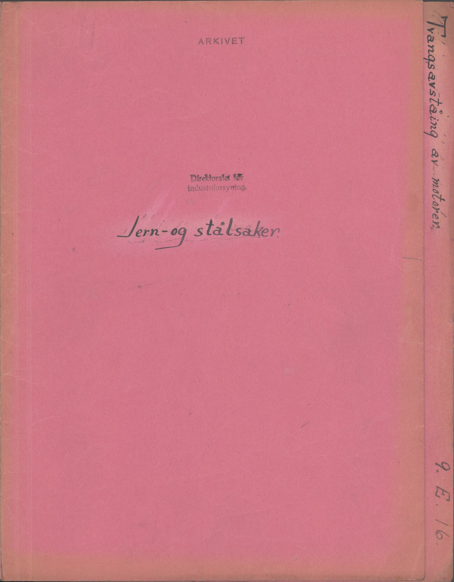 Direktoratet for industriforsyning, Sekretariatet, RA/S-4153/D/Df/L0056: 9. Metallkontoret, 1940-1945, p. 1027