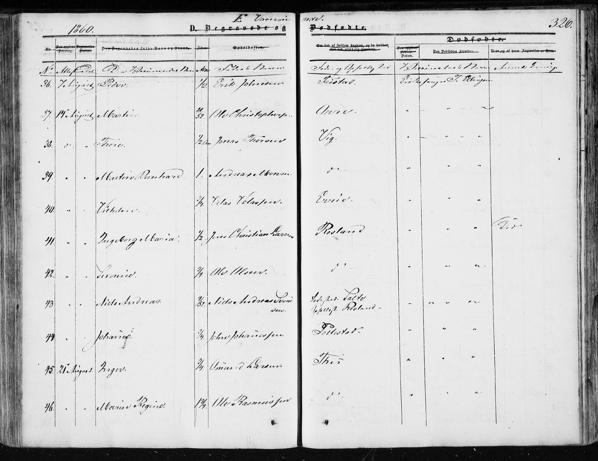 Klepp sokneprestkontor, AV/SAST-A-101803/001/3/30BA/L0005: Parish register (official) no. A 5, 1853-1870, p. 326