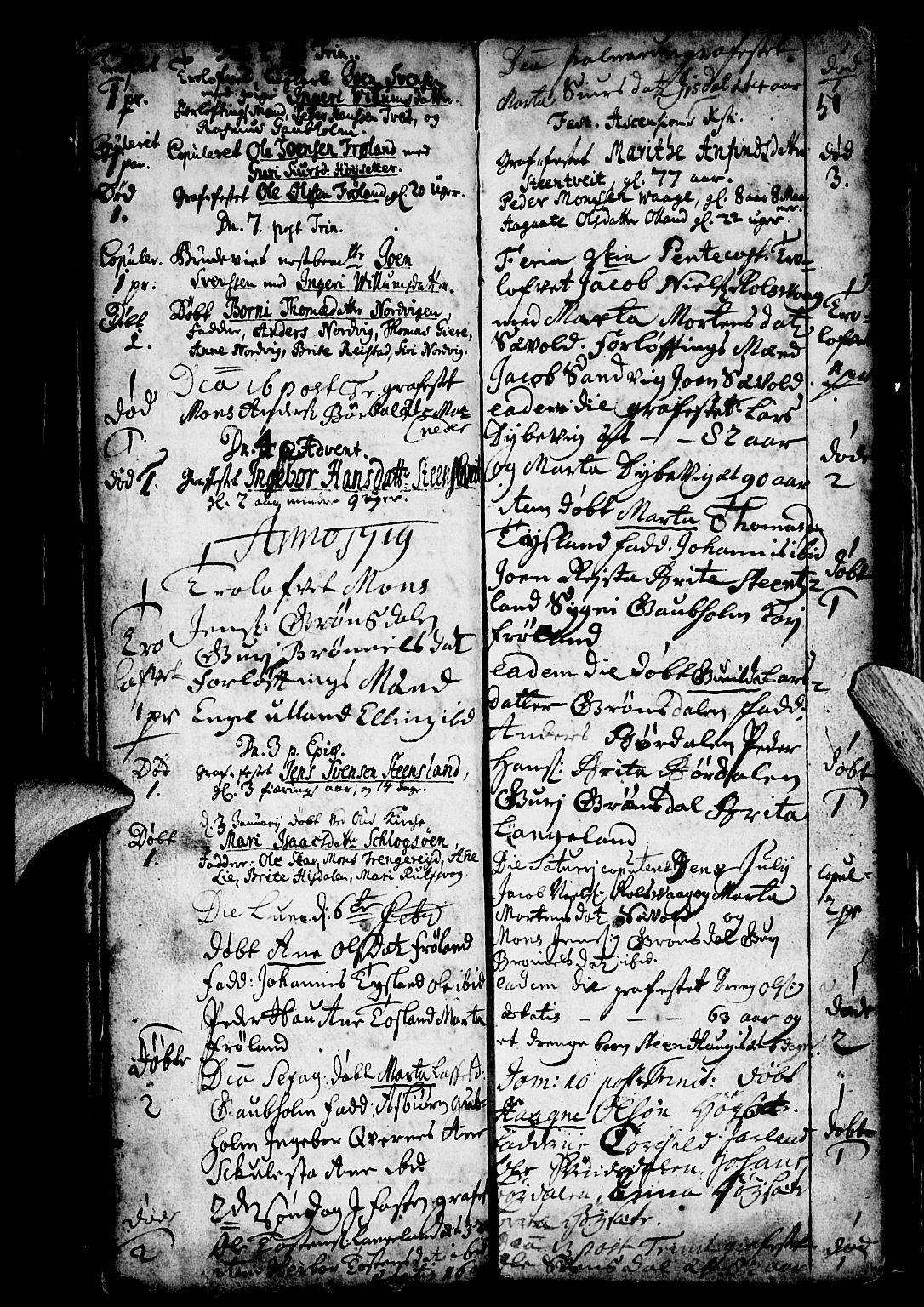 Os sokneprestembete, SAB/A-99929: Parish register (official) no. A 4, 1669-1760, p. 50