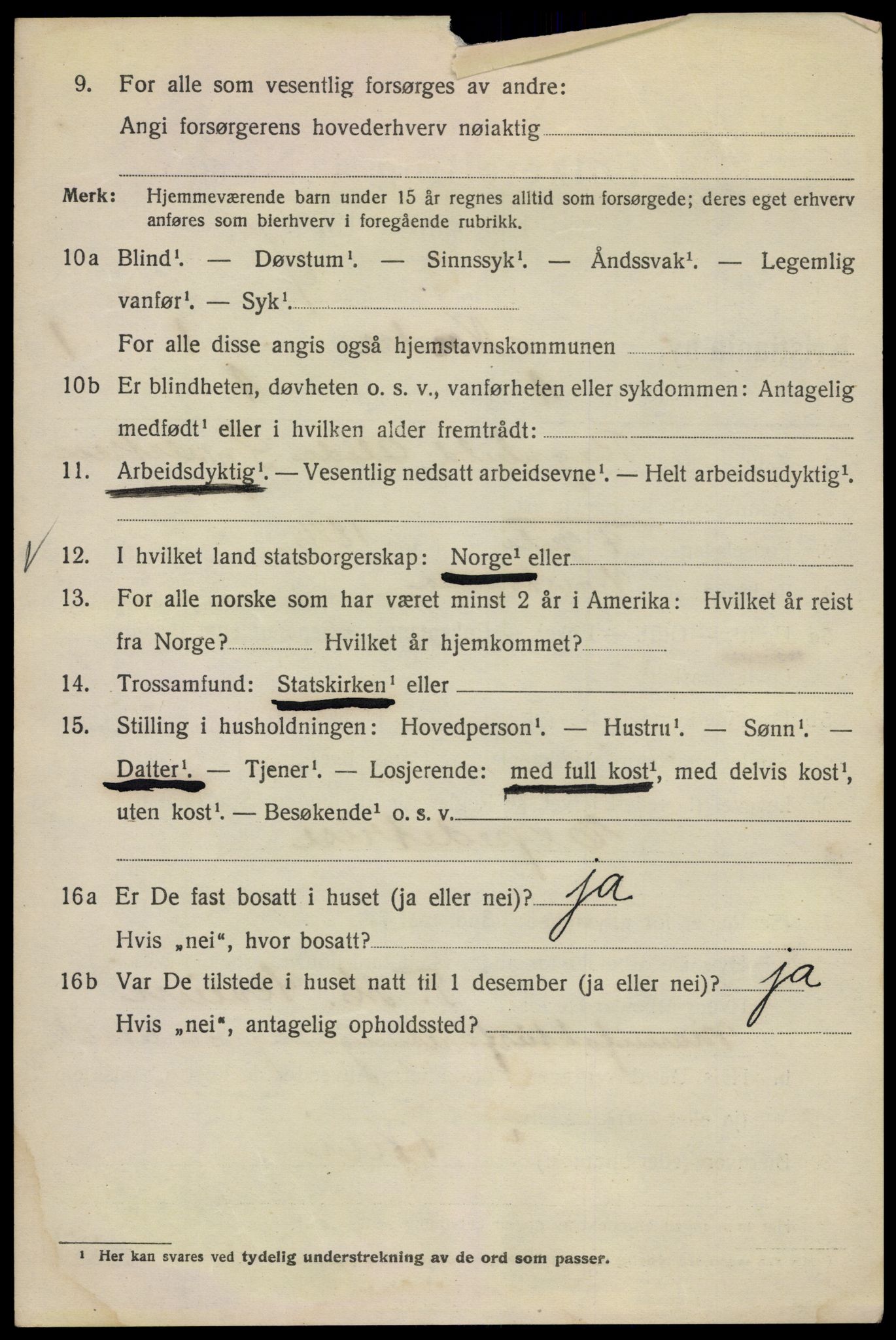 SAO, 1920 census for Kristiania, 1920, p. 424700