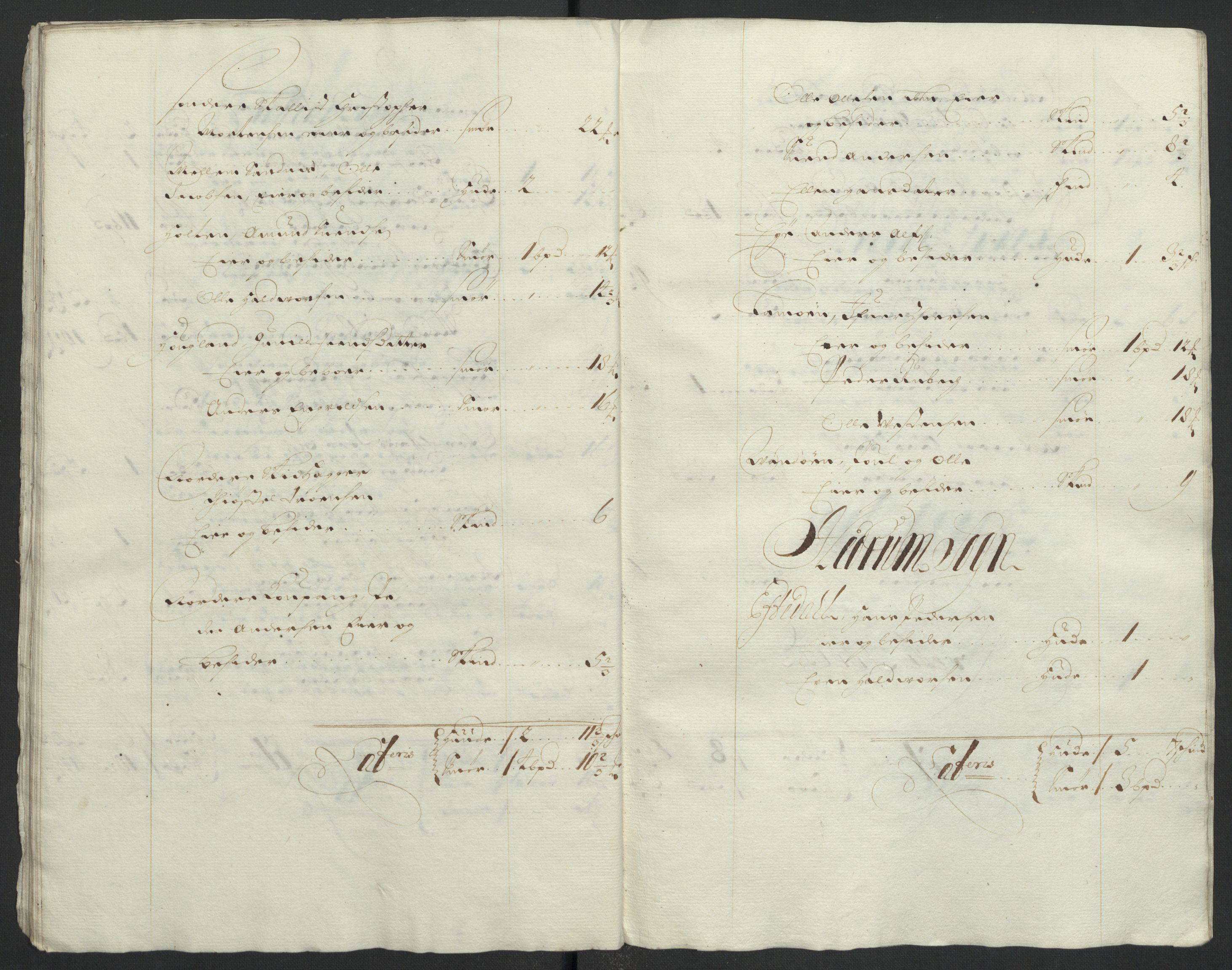 Rentekammeret inntil 1814, Reviderte regnskaper, Fogderegnskap, AV/RA-EA-4092/R33/L1975: Fogderegnskap Larvik grevskap, 1696-1697, p. 181