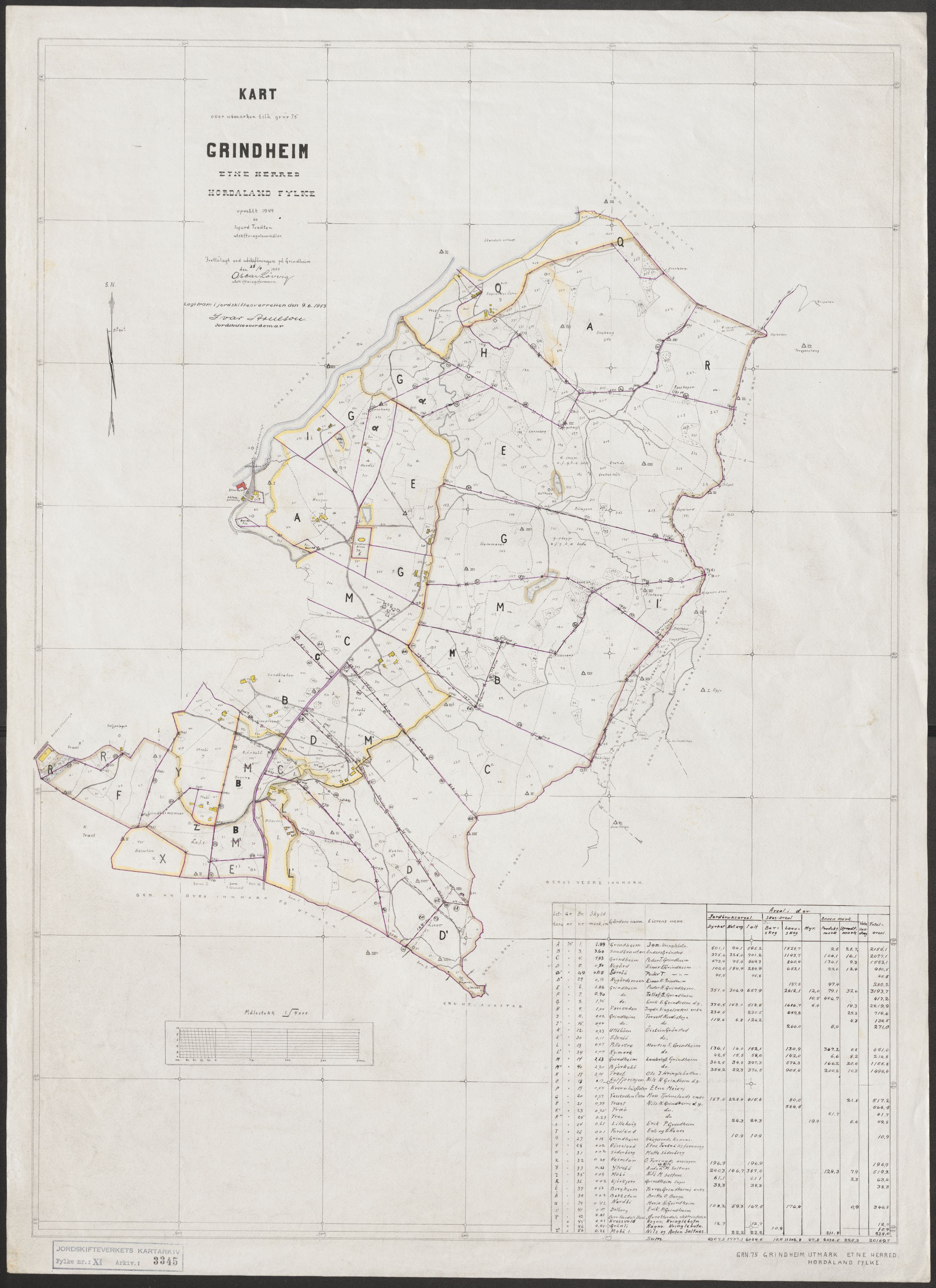 Jordskifteverkets kartarkiv, AV/RA-S-3929/T, 1859-1988, p. 3815