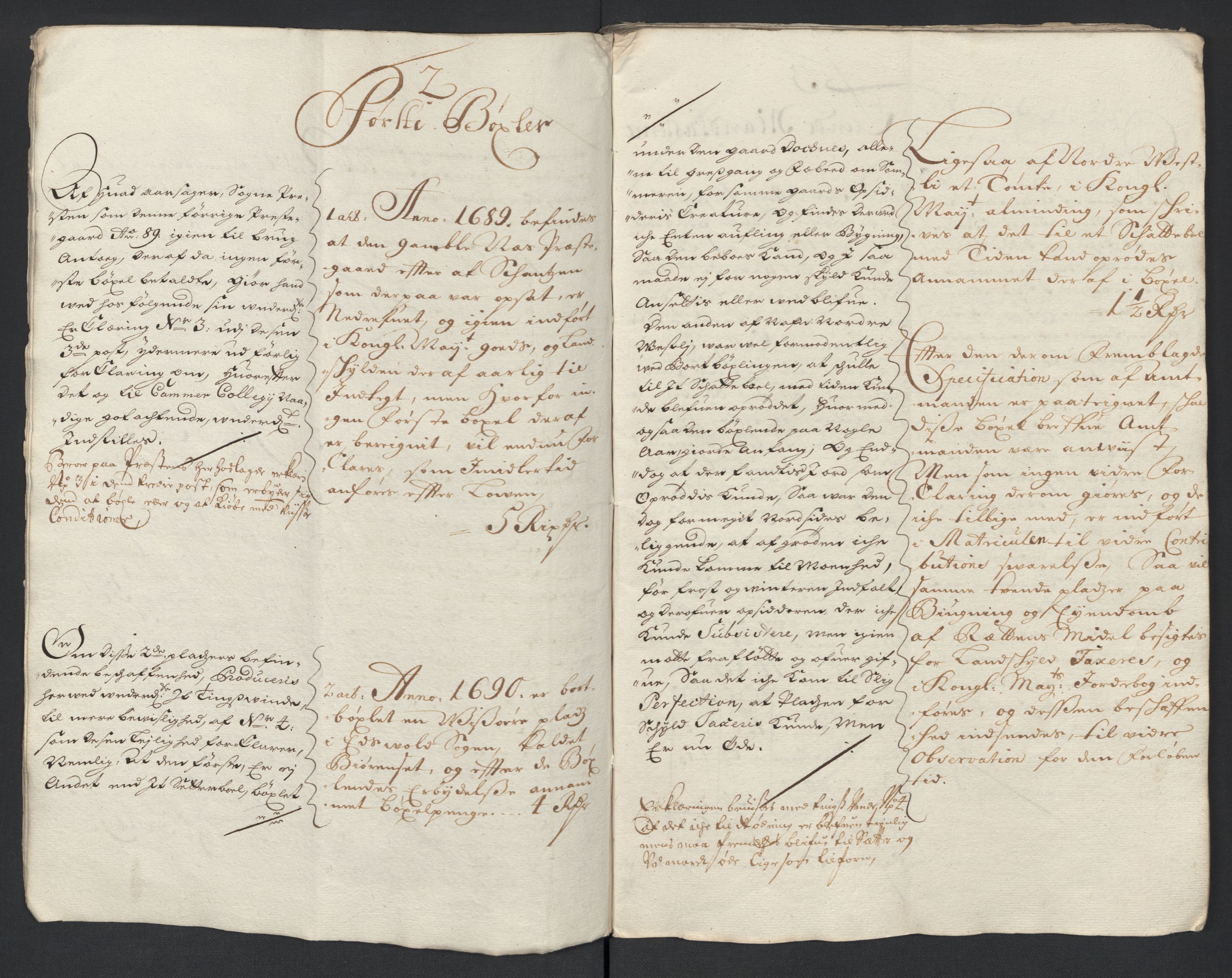 Rentekammeret inntil 1814, Reviderte regnskaper, Fogderegnskap, AV/RA-EA-4092/R12/L0708: Fogderegnskap Øvre Romerike, 1696, p. 261