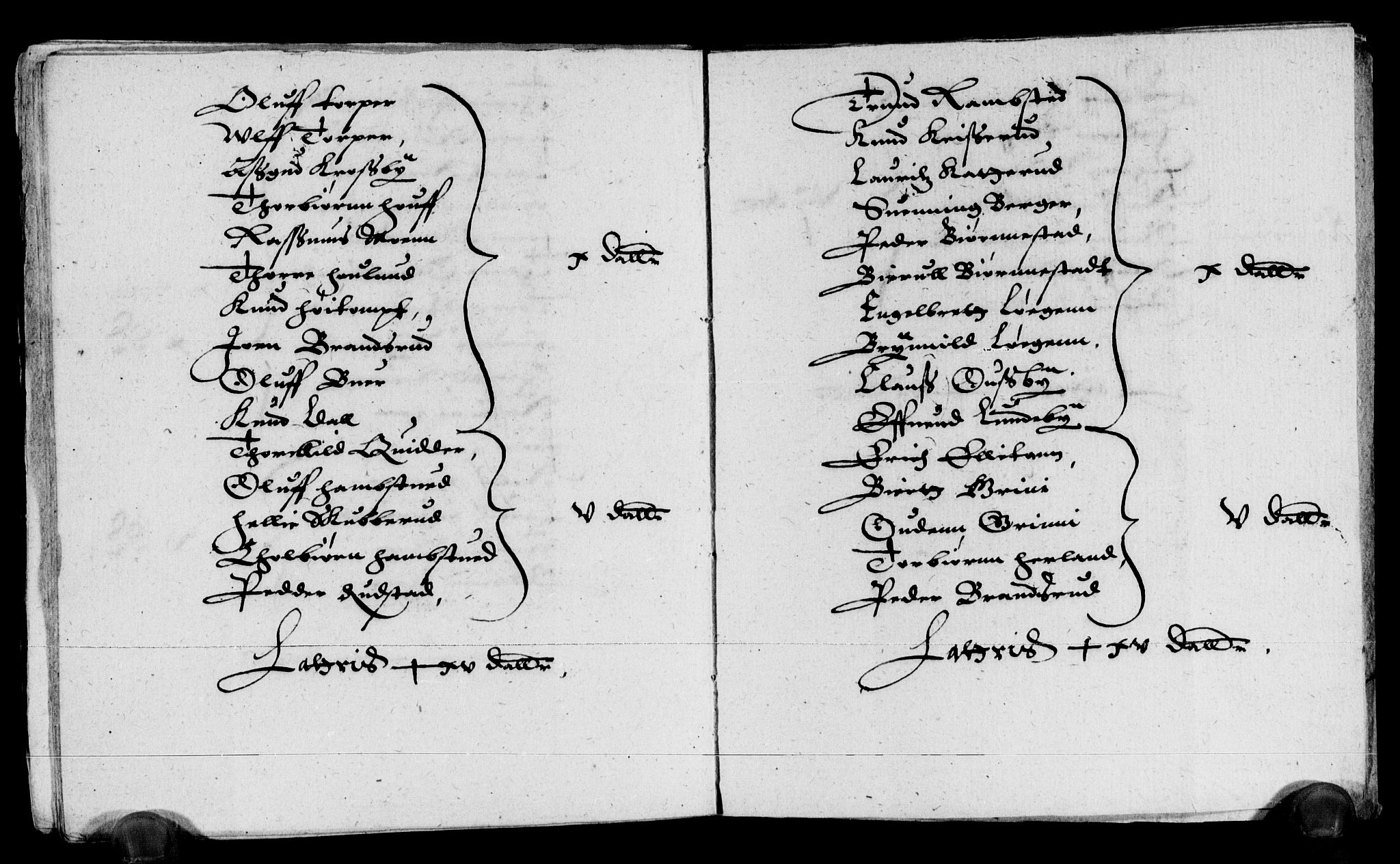 Rentekammeret inntil 1814, Reviderte regnskaper, Lensregnskaper, AV/RA-EA-5023/R/Rb/Rba/L0036: Akershus len, 1614-1615