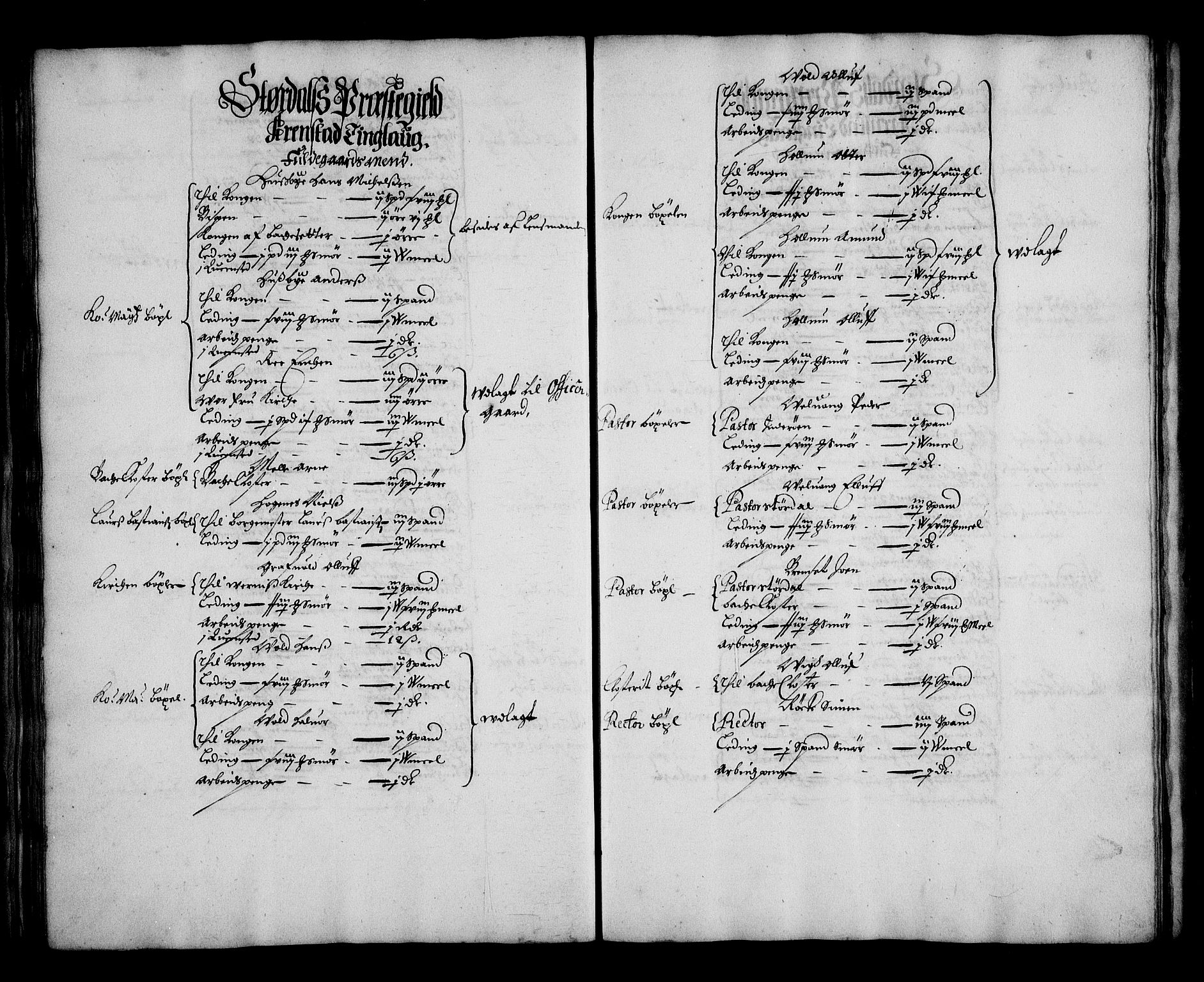 Rentekammeret inntil 1814, Realistisk ordnet avdeling, RA/EA-4070/N/Na/L0002/0006: [XI g]: Trondheims stifts jordebøker: / Stjørdal fogderi, 1664, p. 50