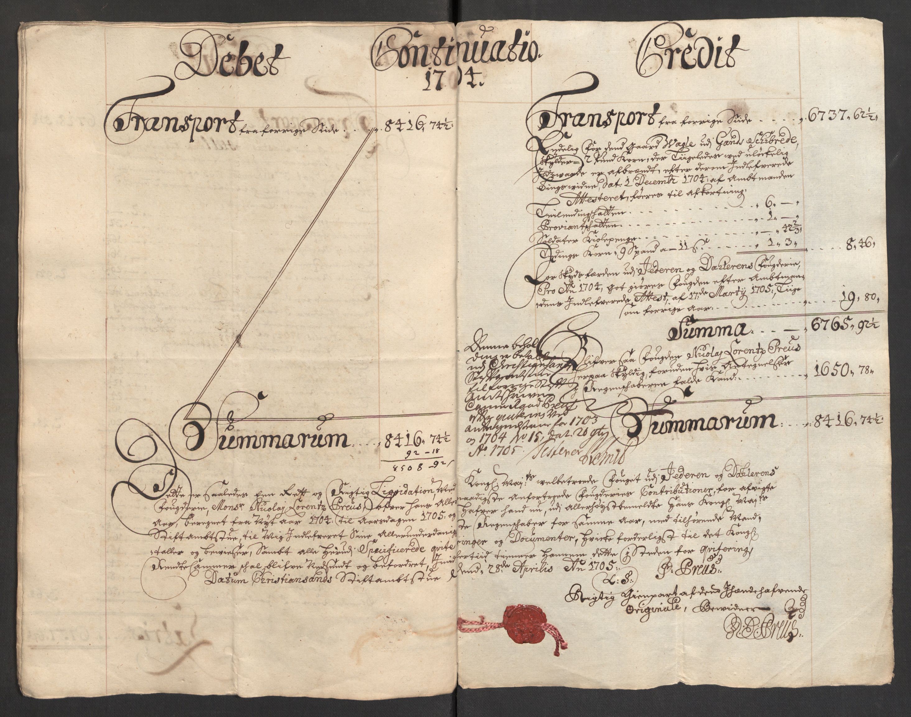 Rentekammeret inntil 1814, Reviderte regnskaper, Fogderegnskap, AV/RA-EA-4092/R46/L2732: Fogderegnskap Jæren og Dalane, 1703-1704, p. 95