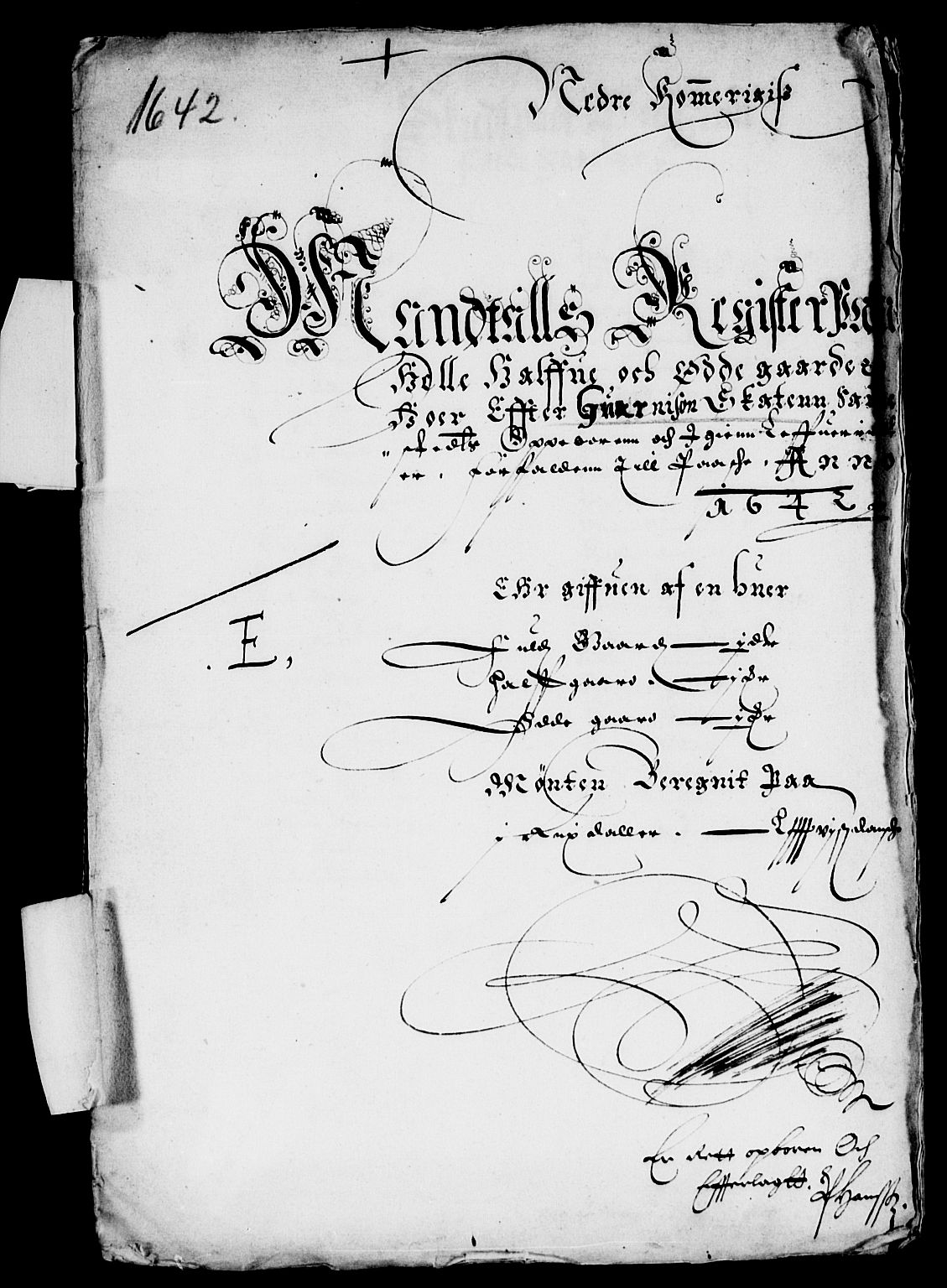 Rentekammeret inntil 1814, Reviderte regnskaper, Lensregnskaper, RA/EA-5023/R/Rb/Rba/L0161: Akershus len, 1641-1642