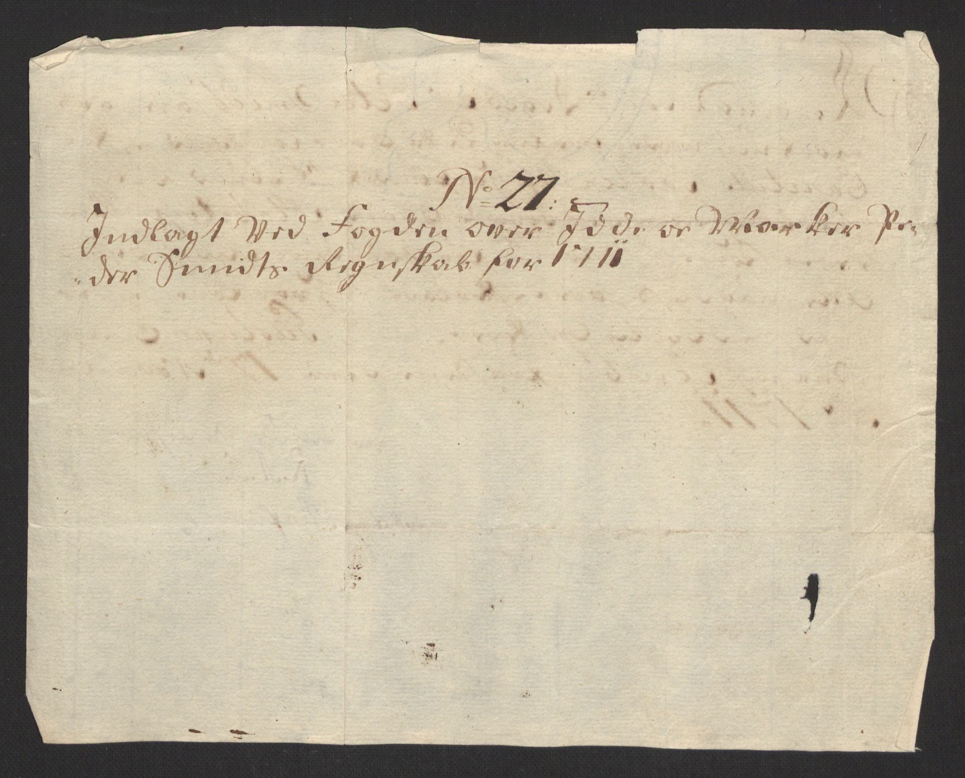 Rentekammeret inntil 1814, Reviderte regnskaper, Fogderegnskap, AV/RA-EA-4092/R01/L0020: Fogderegnskap Idd og Marker, 1711, p. 164